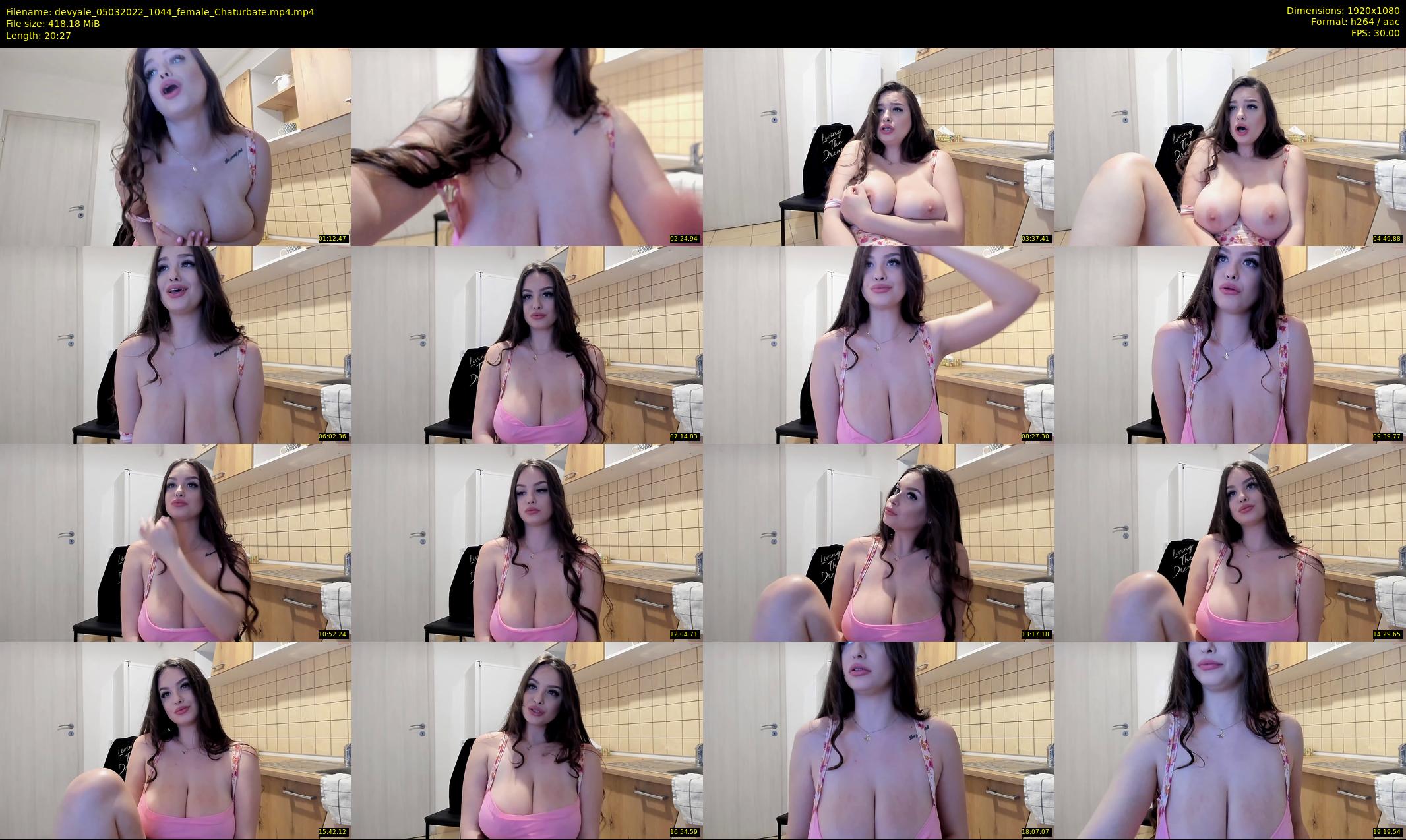 devyale — 21 minute Chaturbate female cam show recording, 1080p, Mar 5, 2022