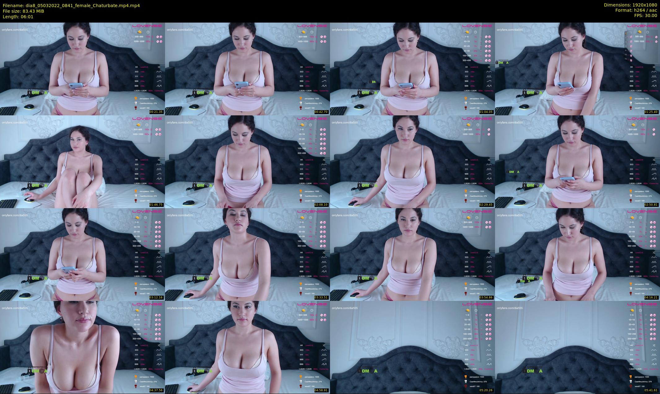 dia8 — 7 minute Chaturbate female cam show recording, 1080p, Mar 5, 2022