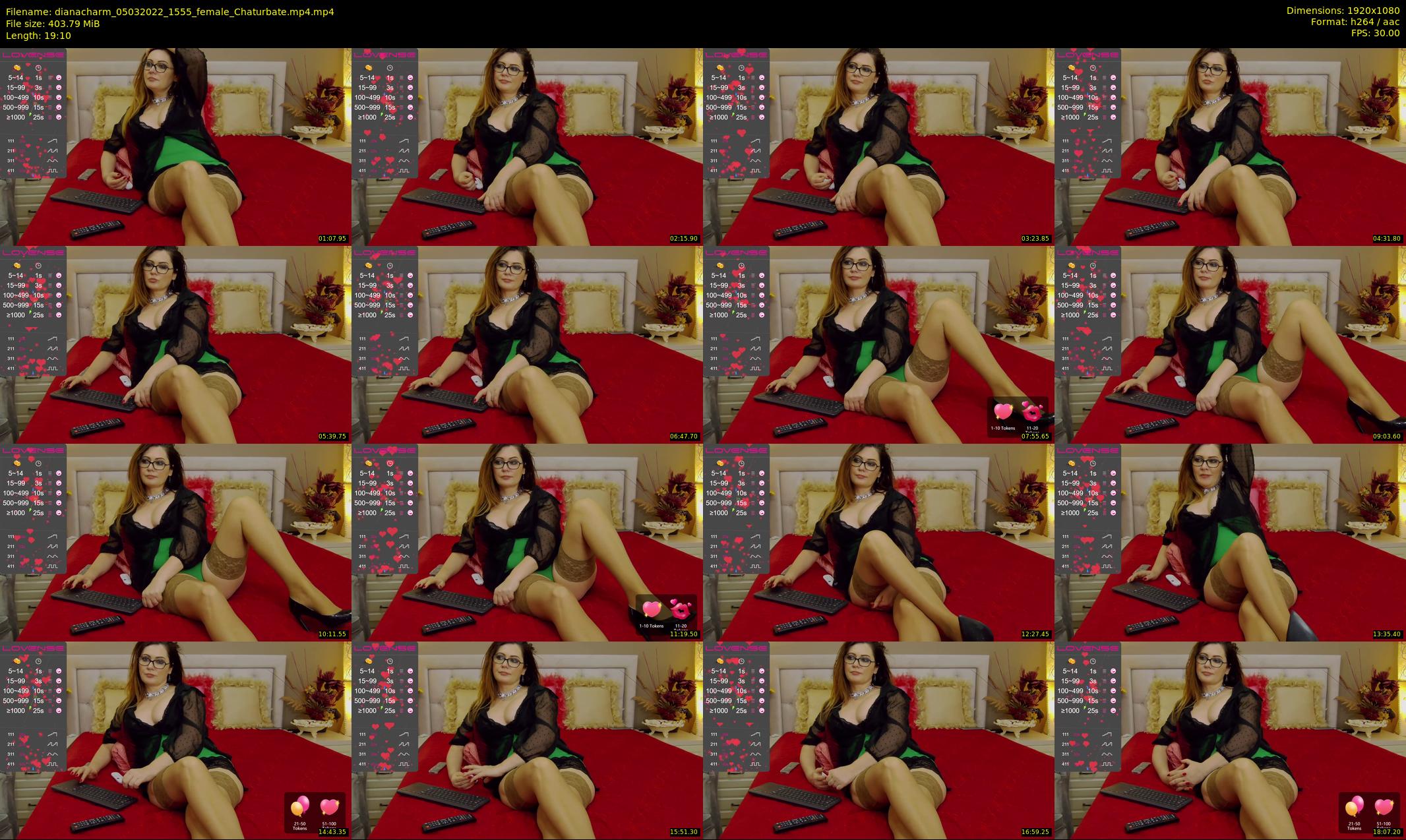 dianacharm — 20 minute Chaturbate female cam show recording, 1080p, Mar 5, 2022