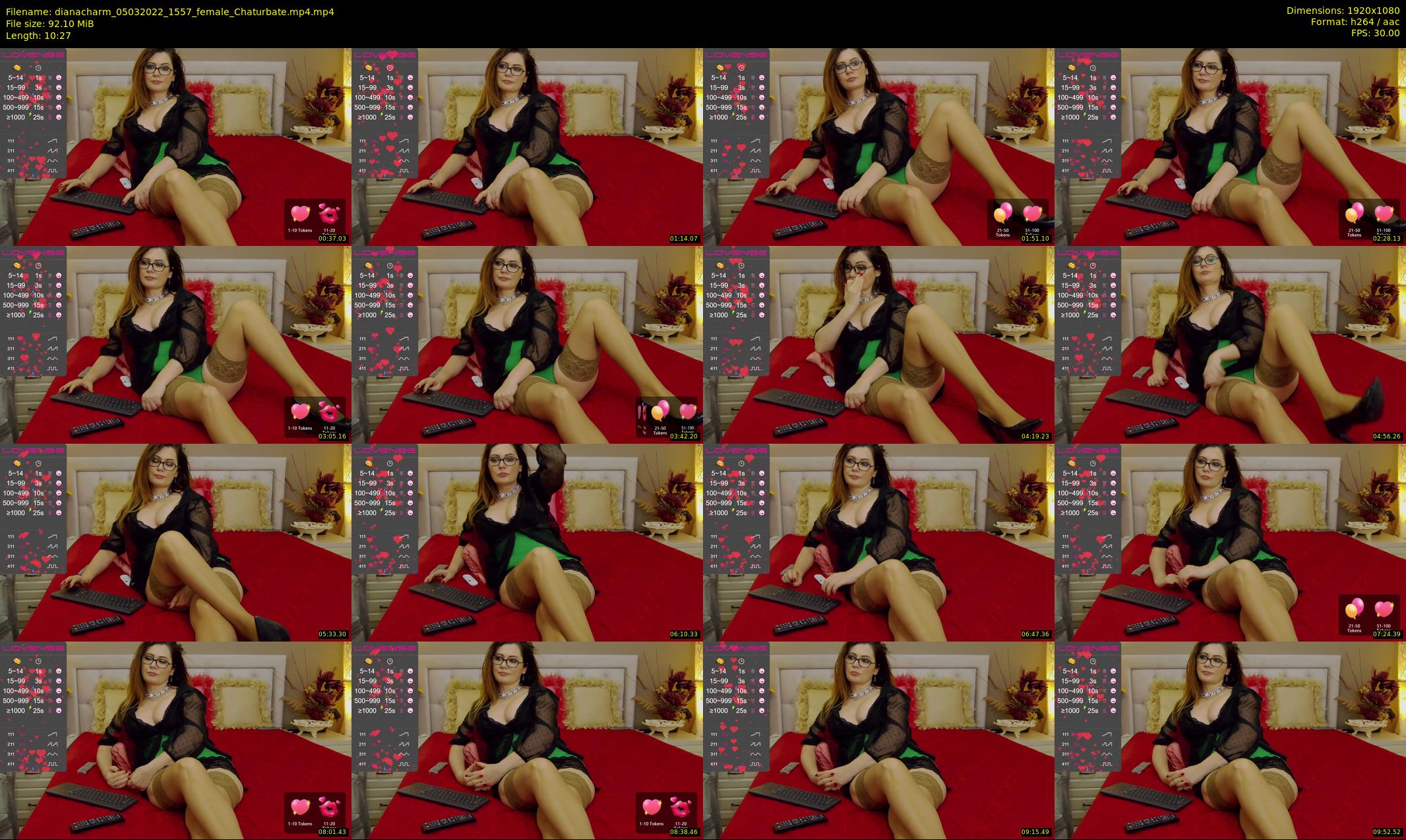 dianacharm — 11 minute Chaturbate female cam show recording, 1080p, Mar 5, 2022