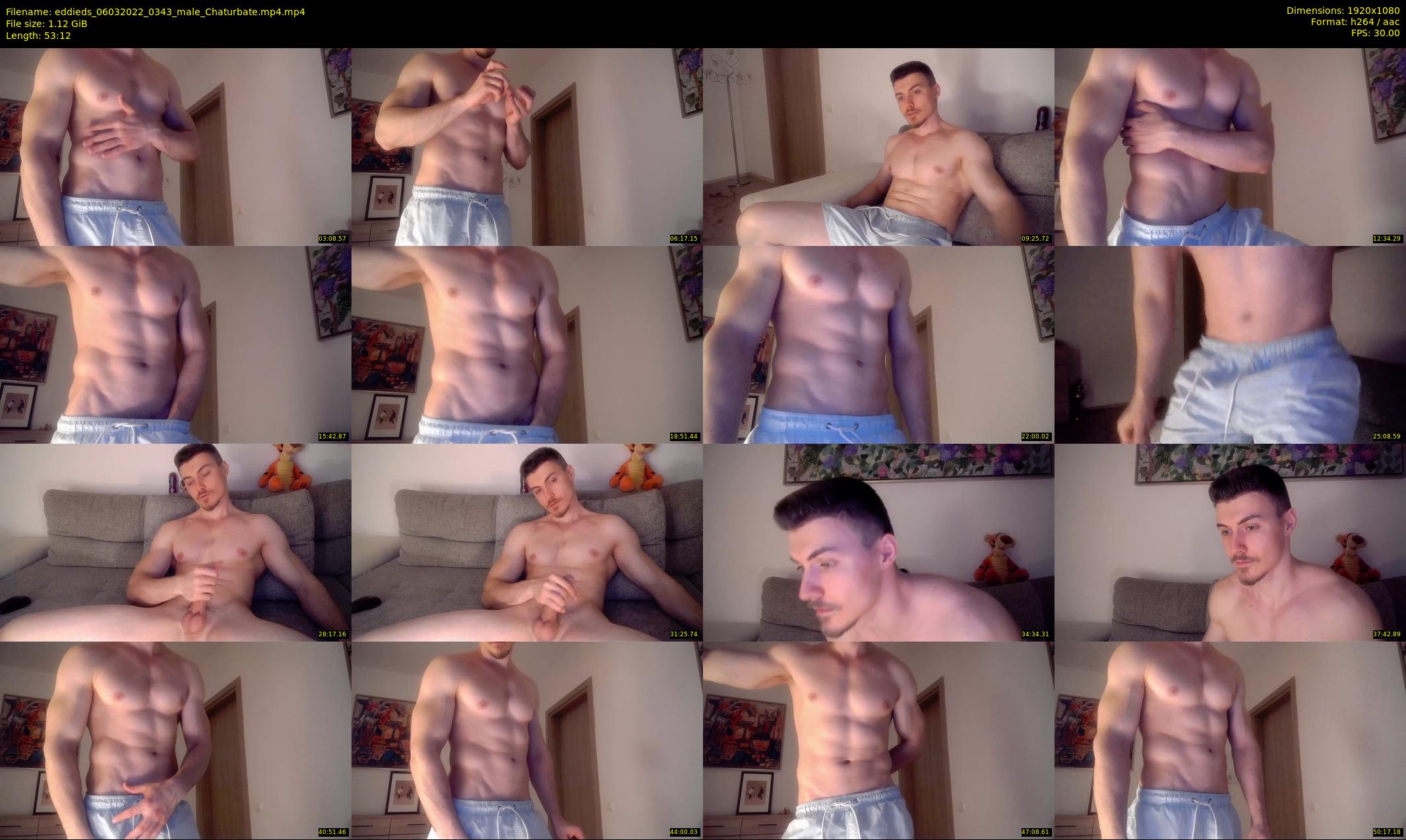 eddieds — 54 minute Chaturbate male cam show recording, 1080p, Mar 6, 2022