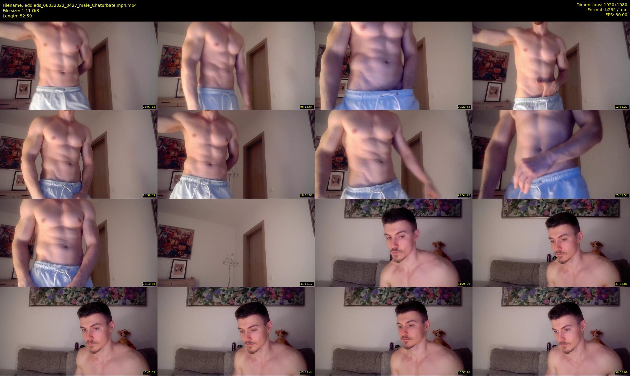 eddieds — 53 minute Chaturbate male cam show recording, 1080p, Mar 6, 2022
