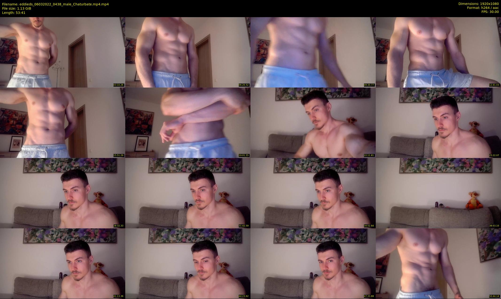 eddieds — 54 minute Chaturbate male cam show recording, 1080p, Mar 6, 2022