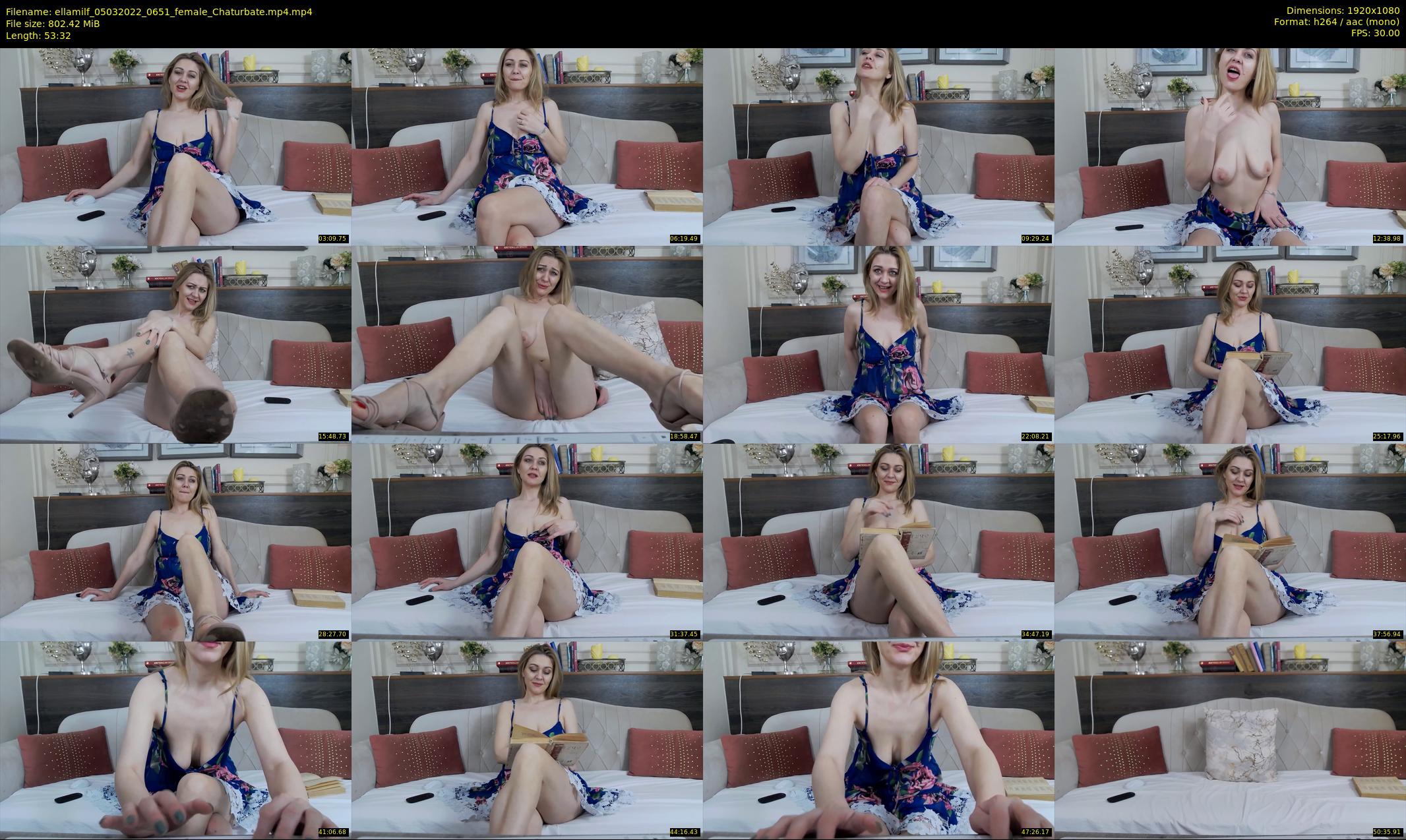ellamilf — 54 minute Chaturbate female cam show recording, 1080p, Mar 5, 2022