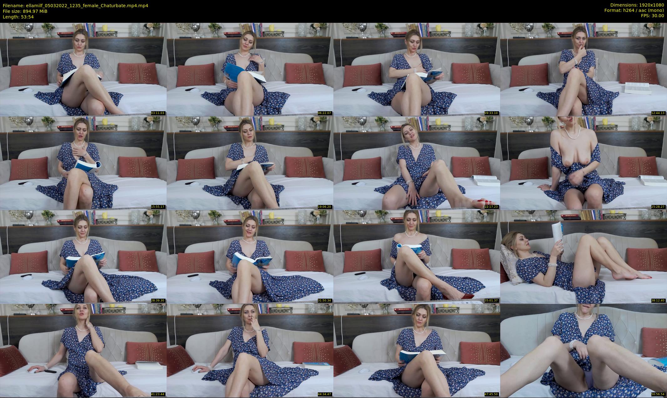 ellamilf — 54 minute Chaturbate female cam show recording, 1080p, Mar 5, 2022