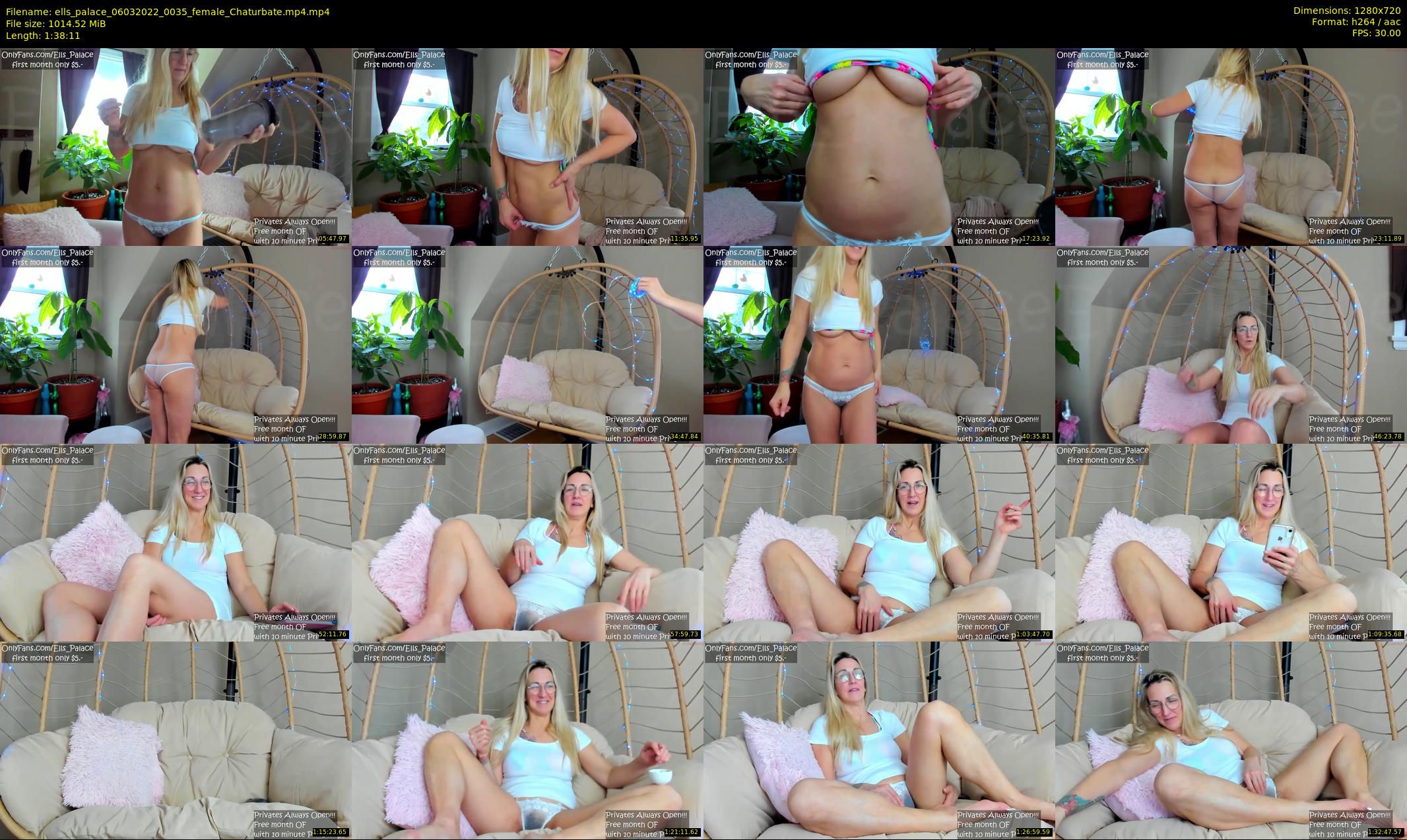 ells_palace — 99 minute Chaturbate female cam show recording, 720p, Mar 6, 2022