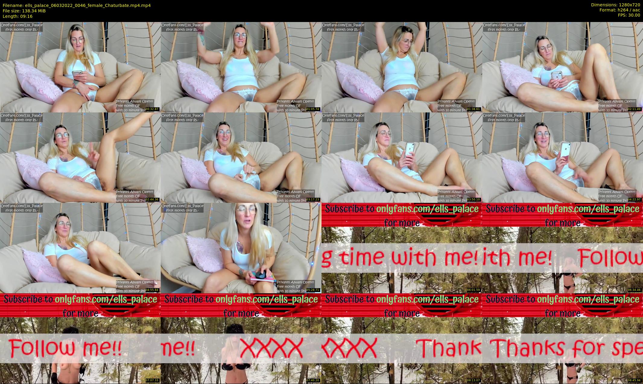 ells_palace — 10 minute Chaturbate female cam show recording, 720p, Mar 6, 2022