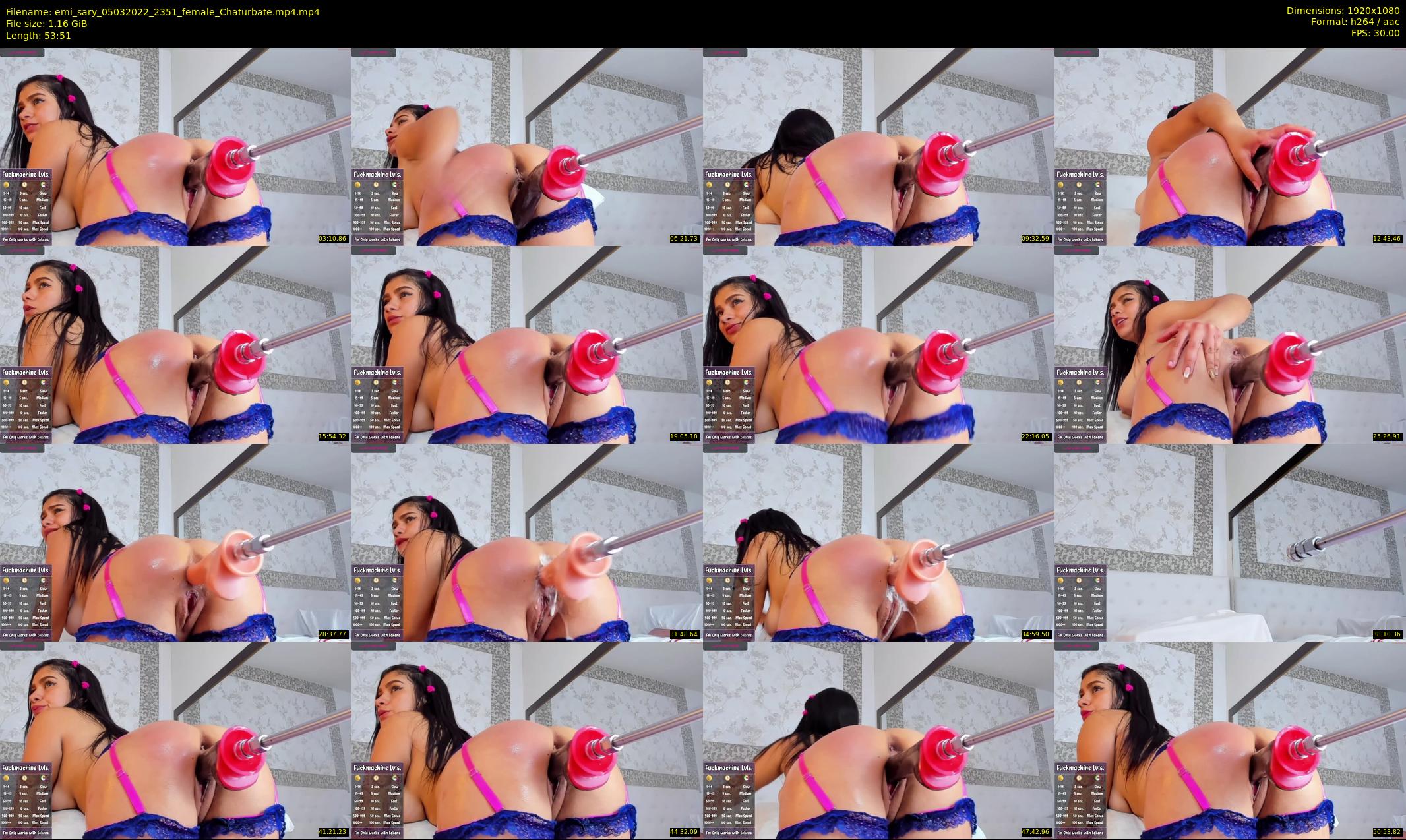 emi_sary — 54 minute Chaturbate female cam show recording, 1080p, Mar 5, 2022