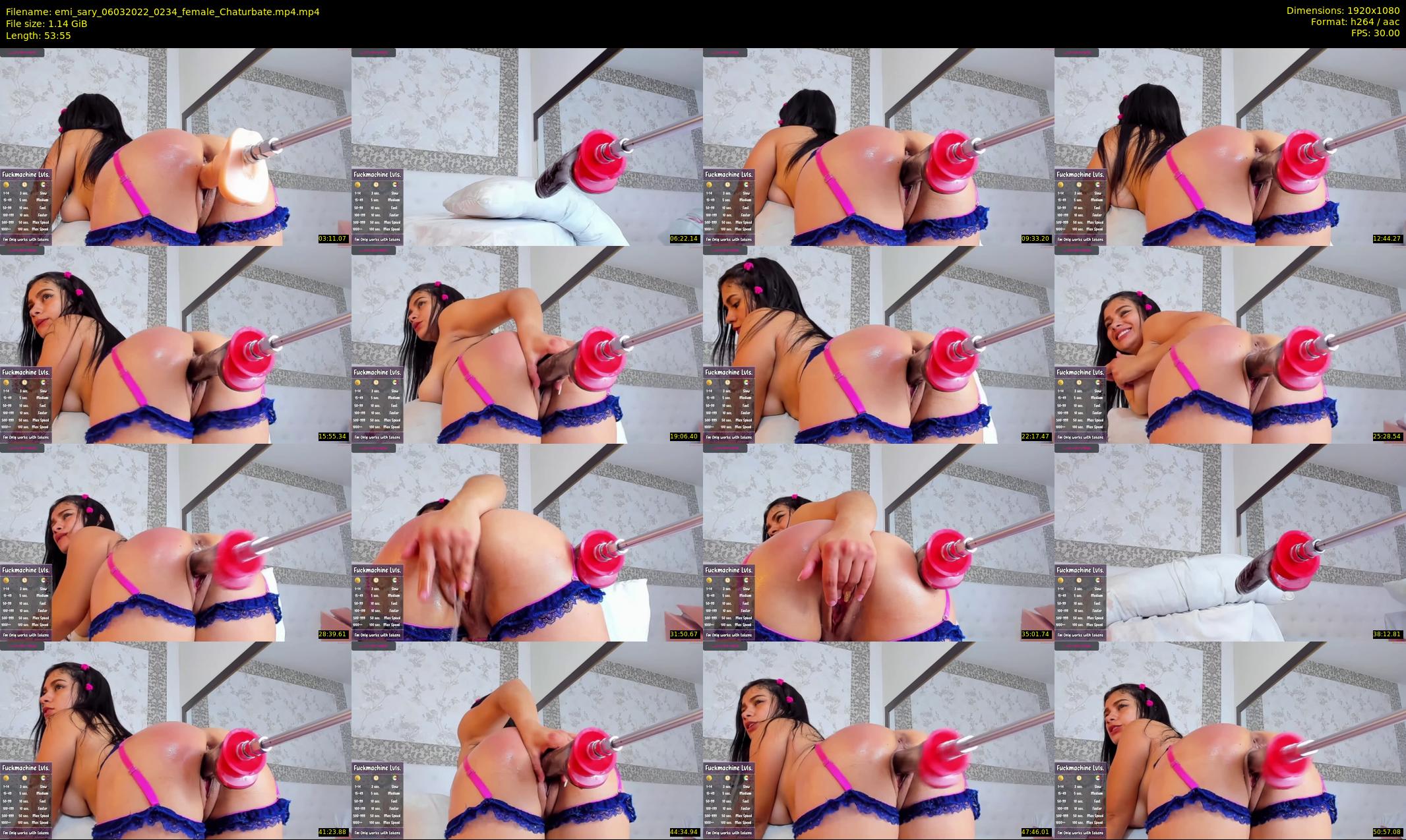 emi_sary — 54 minute Chaturbate female cam show recording, 1080p, Mar 6, 2022