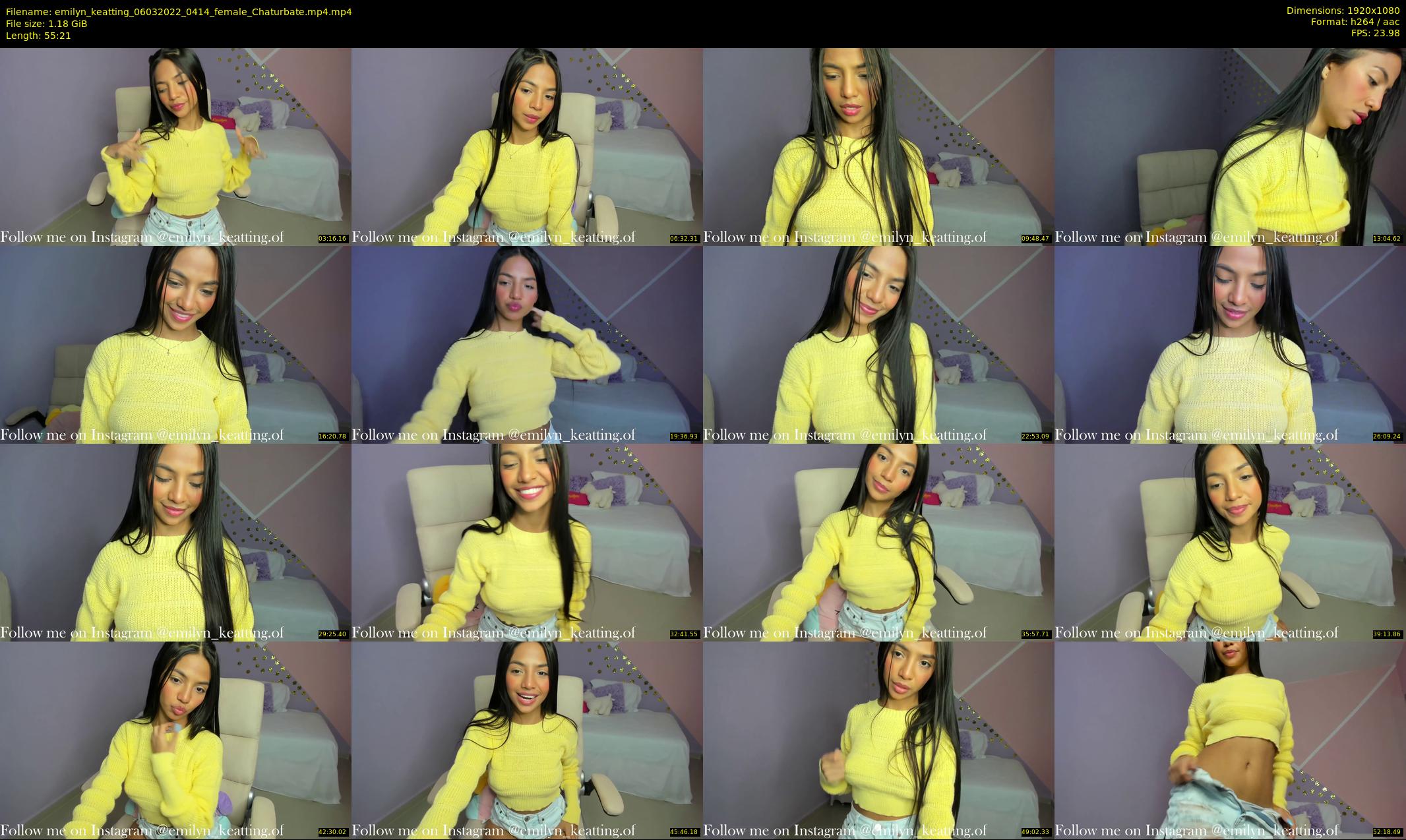 emilyn_keatting — 56 minute Chaturbate female cam show recording, 1080p, Mar 6, 2022