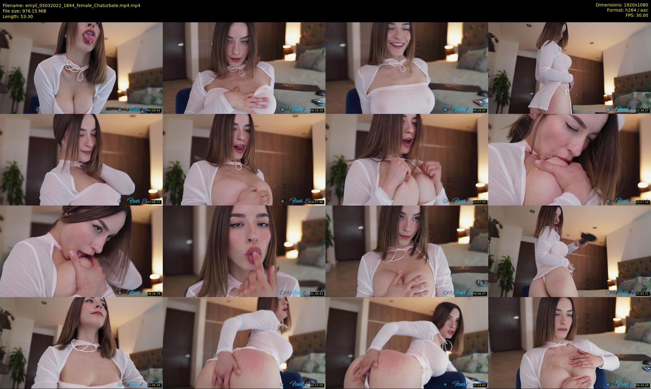 emyii — 54 minute Chaturbate female cam show recording, 1080p, Mar 5, 2022