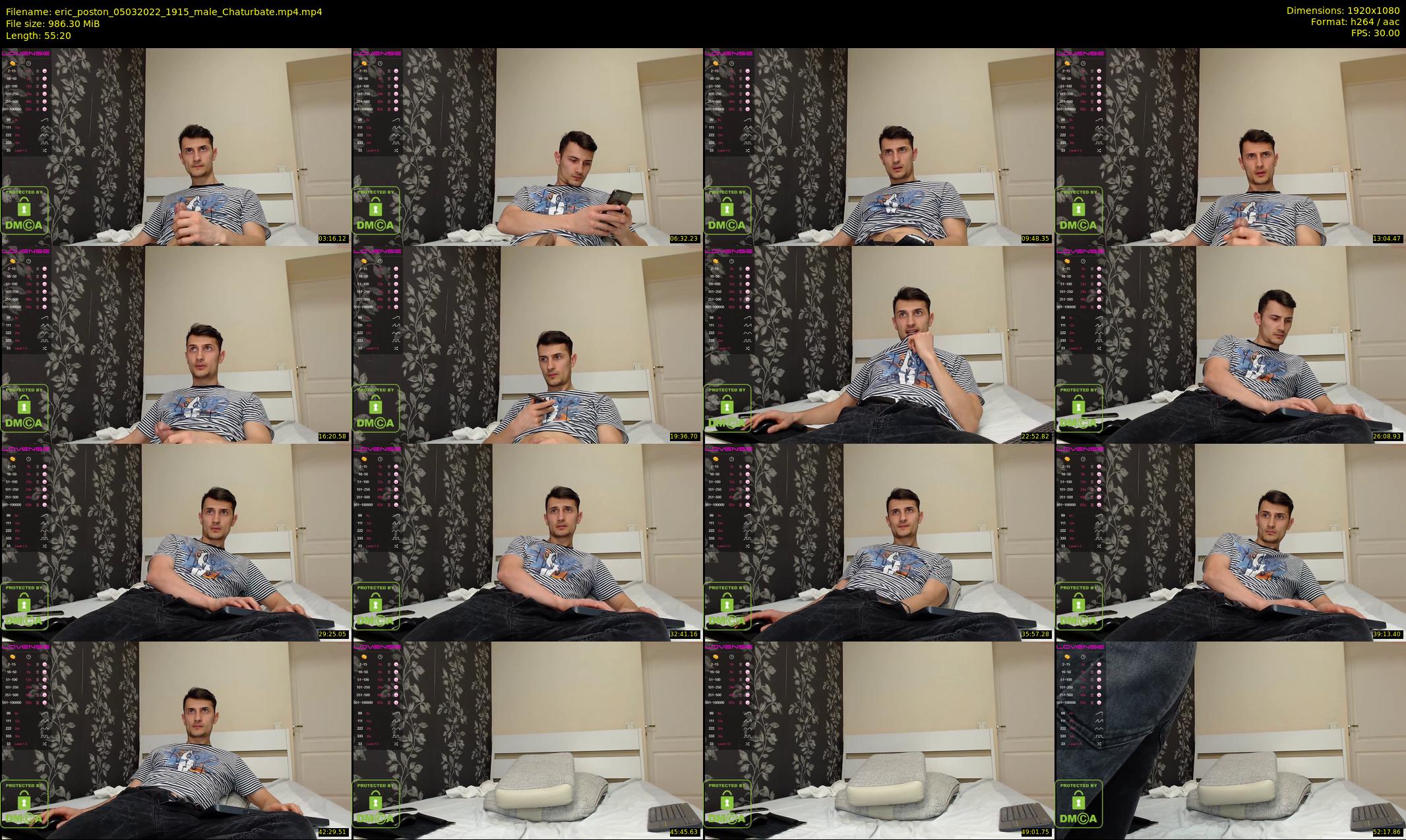 eric_poston — 56 minute Chaturbate male cam show recording, 1080p, Mar 5, 2022