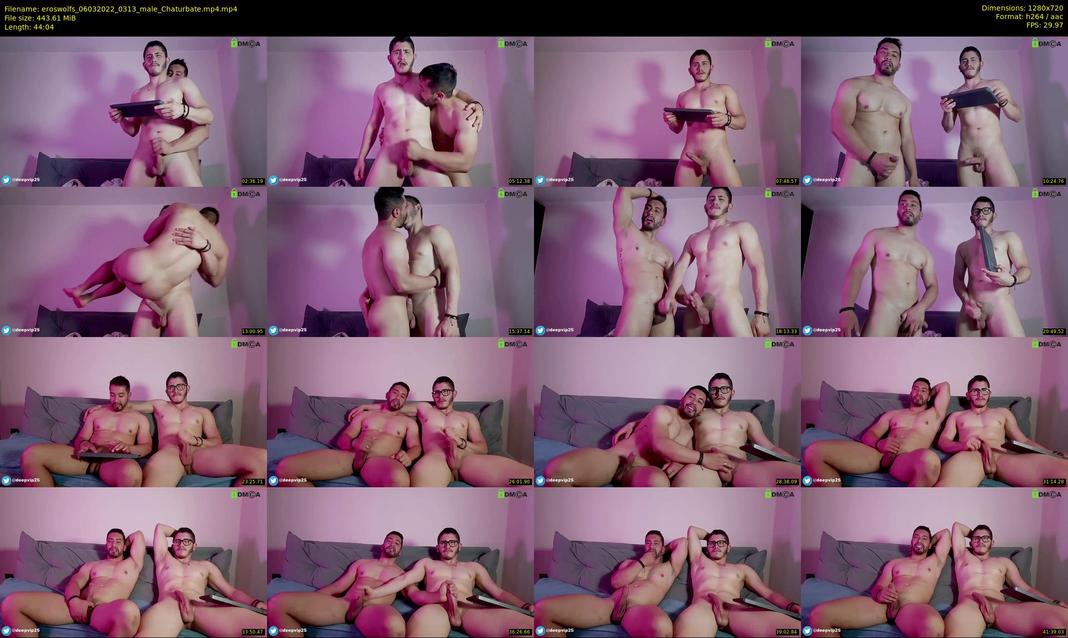 eroswolfs — 45 minute Chaturbate male cam show recording, 720p, Mar 6, 2022