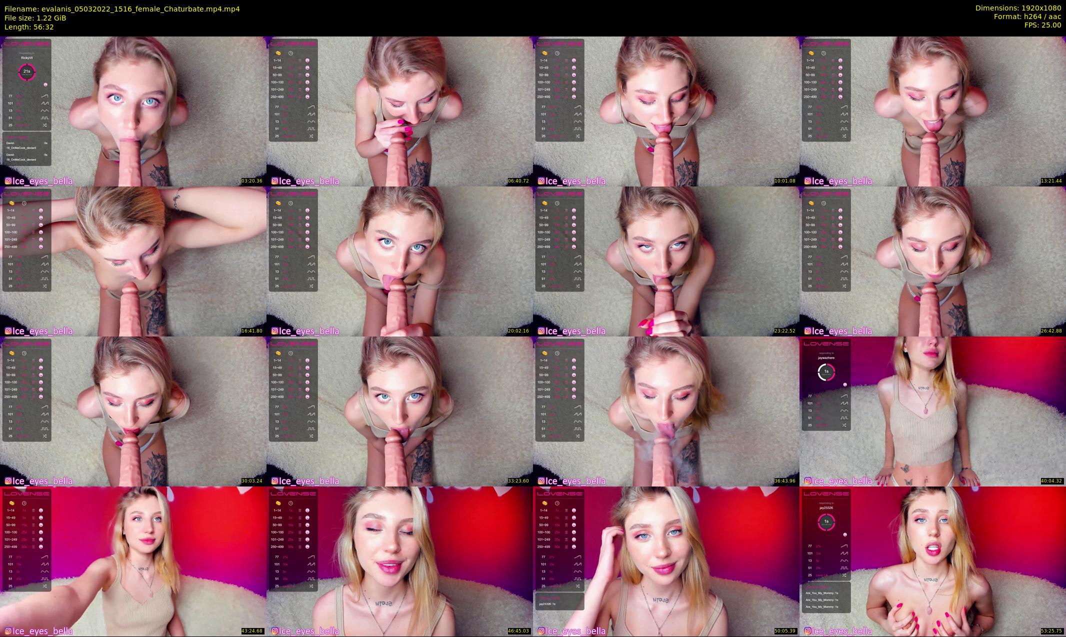 evalanis — 57 minute Chaturbate couple cam show recording, 1080p, Mar 5, 2022