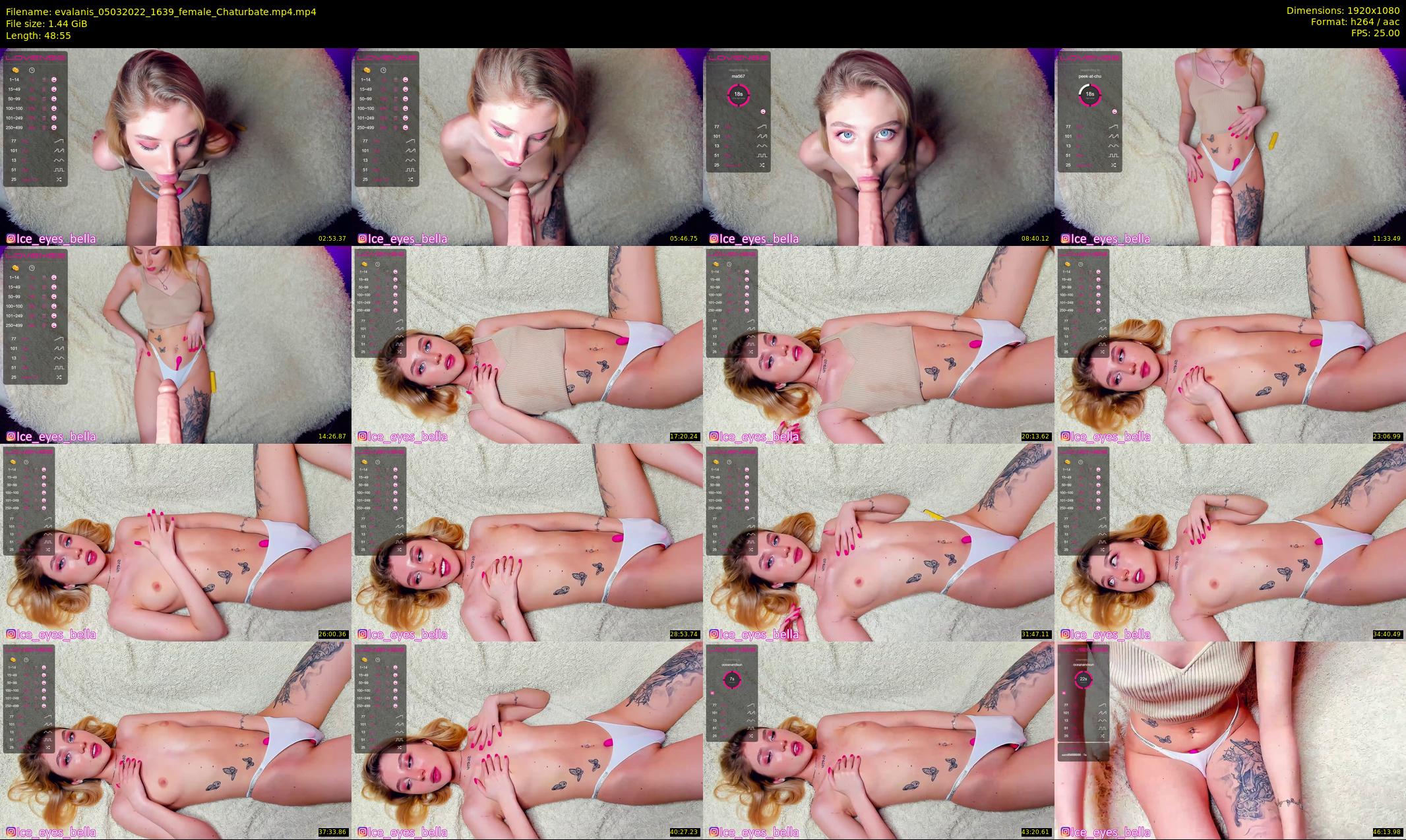 evalanis — 49 minute Chaturbate couple cam show recording, 1080p, Mar 5, 2022