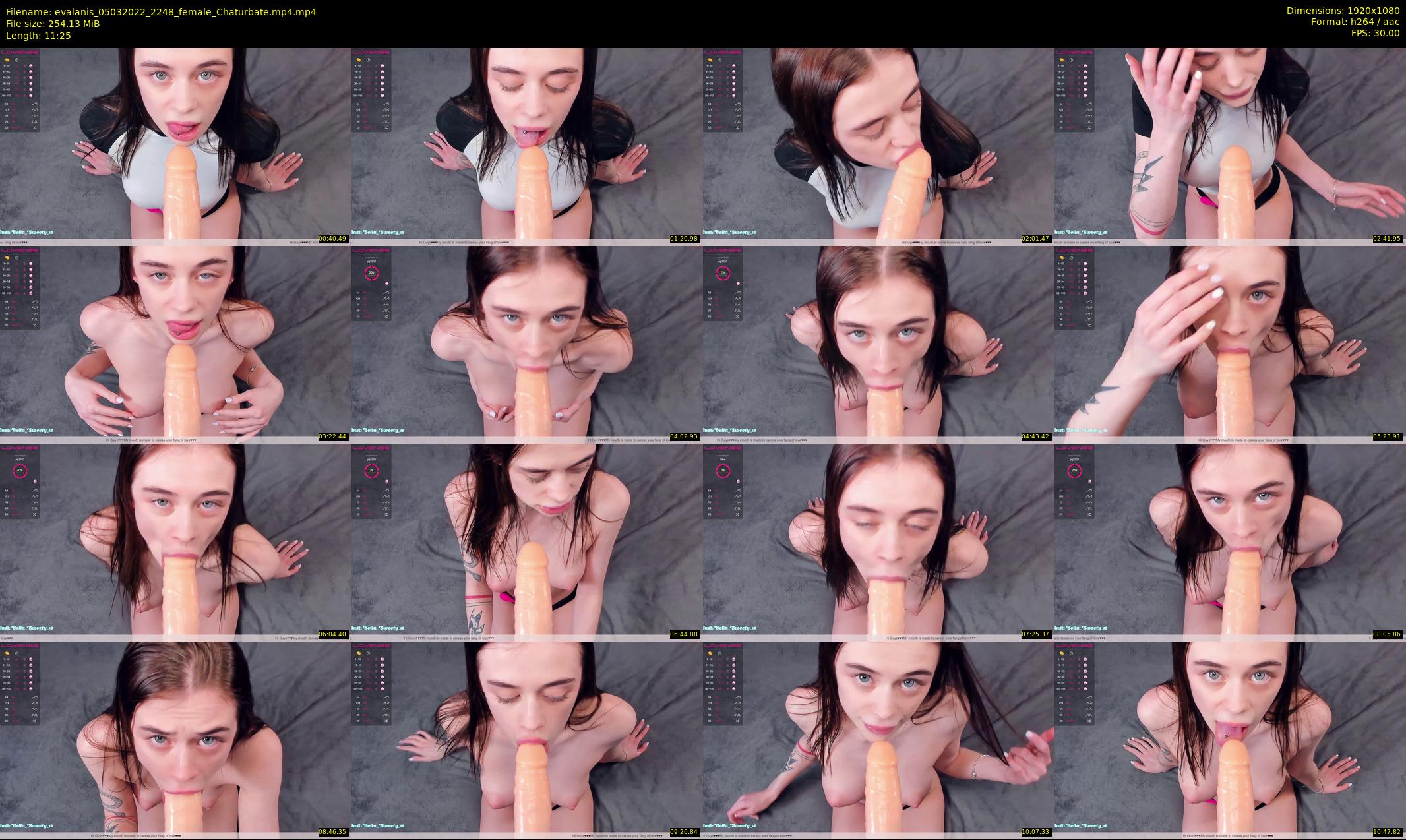 evalanis — 12 minute Chaturbate couple cam show recording, 1080p, Mar 5, 2022