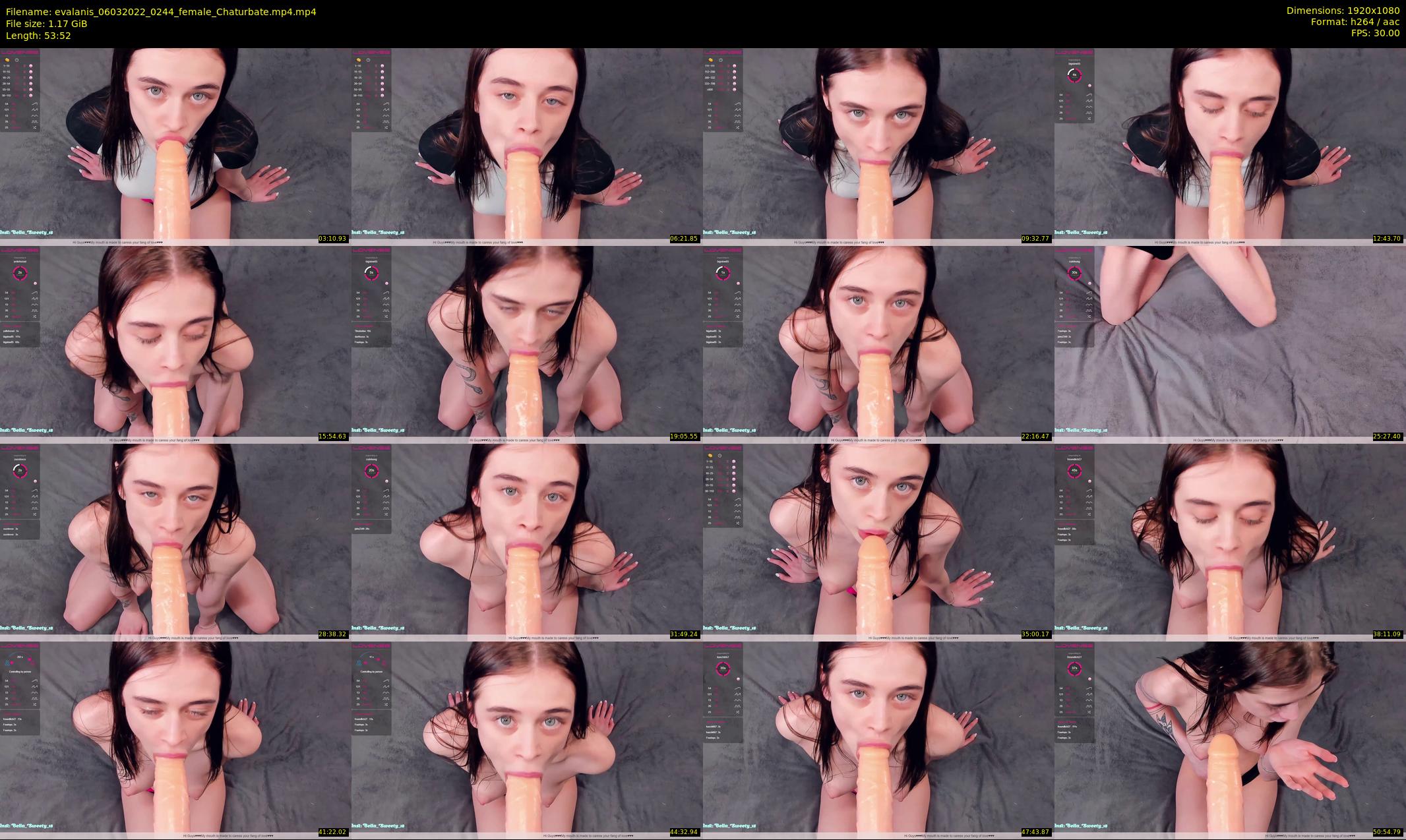 evalanis — 54 minute Chaturbate couple cam show recording, 1080p, Mar 6, 2022