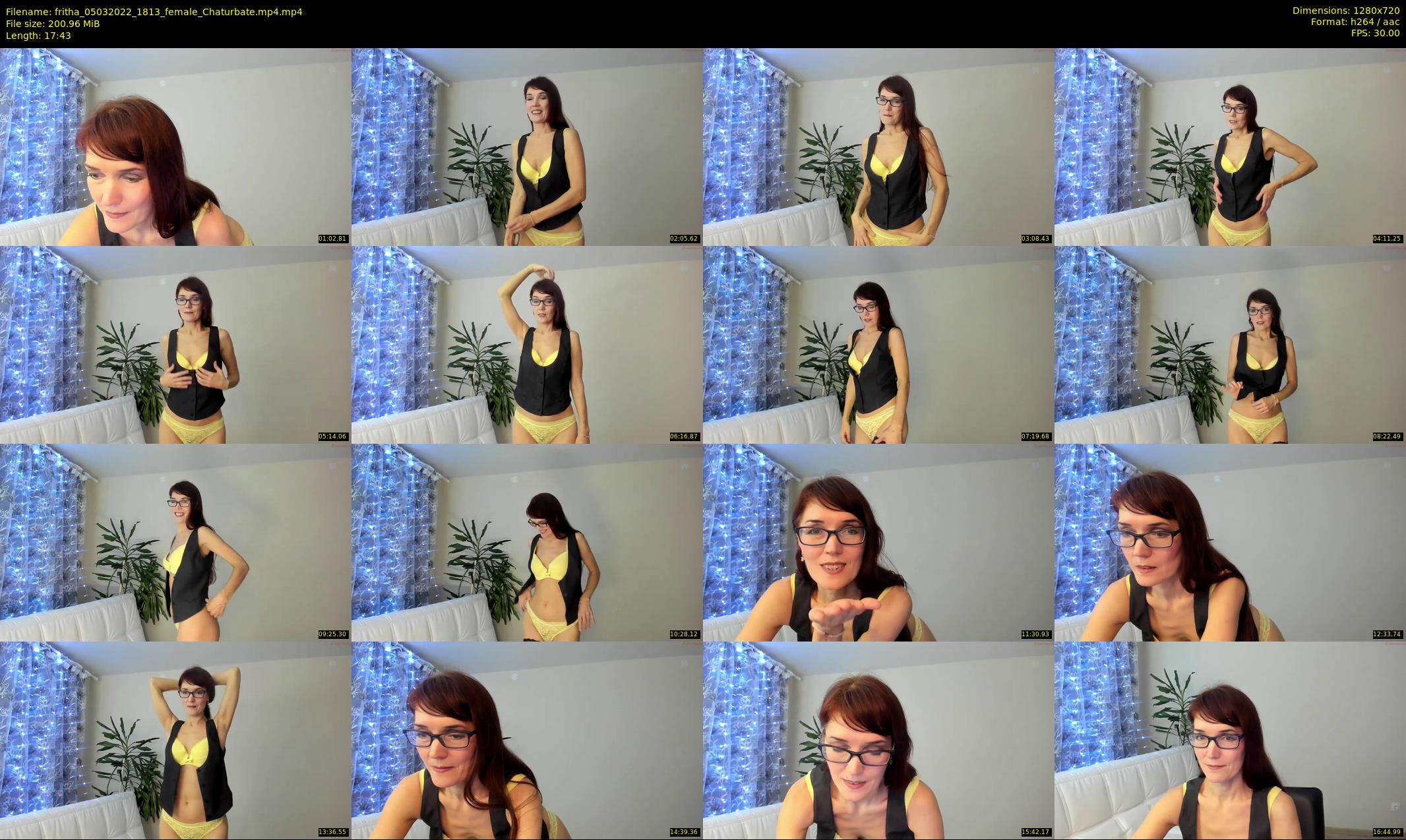 fritha — 18 minute Chaturbate female cam show recording, 720p, Mar 5, 2022