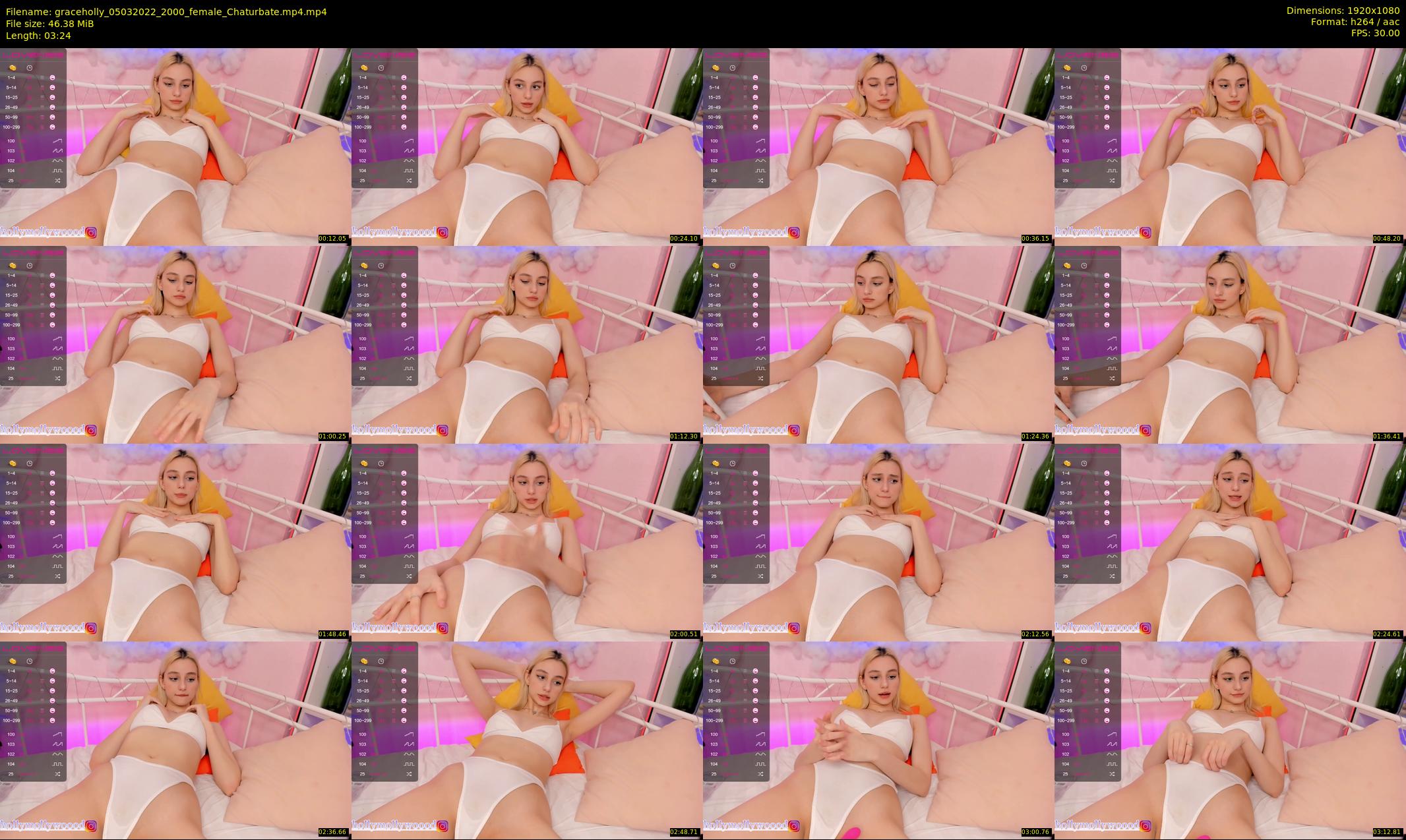 graceholly — 4 minute Chaturbate female cam show recording, 1080p, Mar 5, 2022