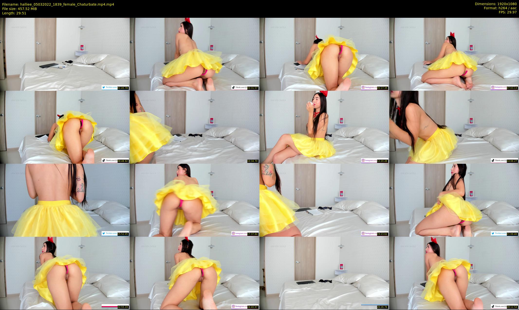 halliee — 30 minute Chaturbate couple cam show recording, 1080p, Mar 5, 2022