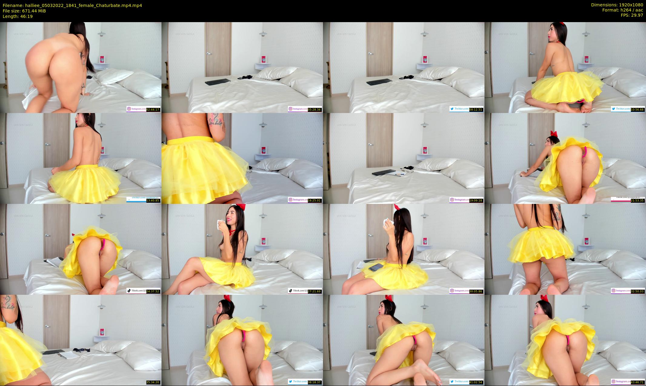 halliee — 47 minute Chaturbate couple cam show recording, 1080p, Mar 5, 2022