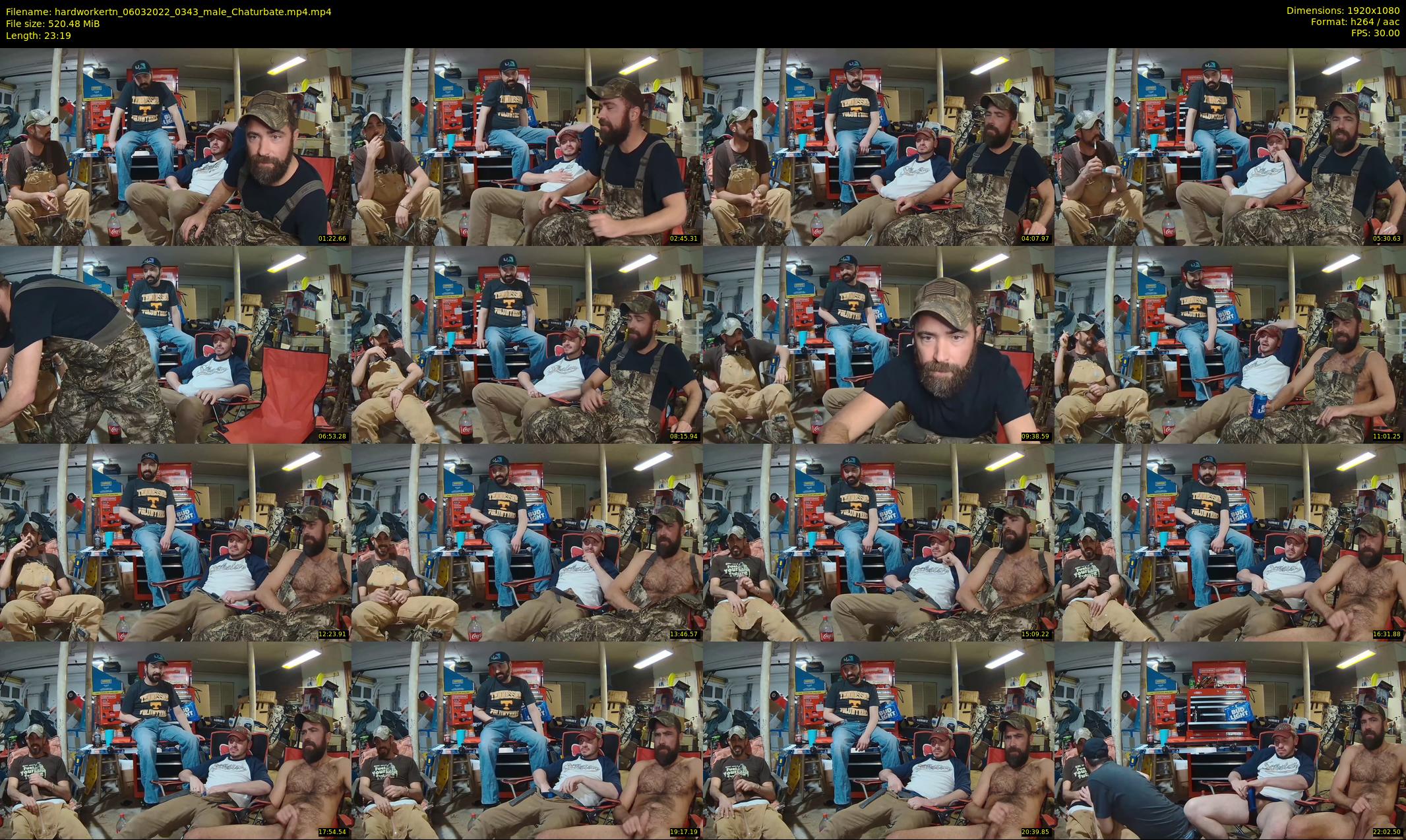 hardworkertn — 24 minute Chaturbate male cam show recording, 1080p, Mar 6, 2022
