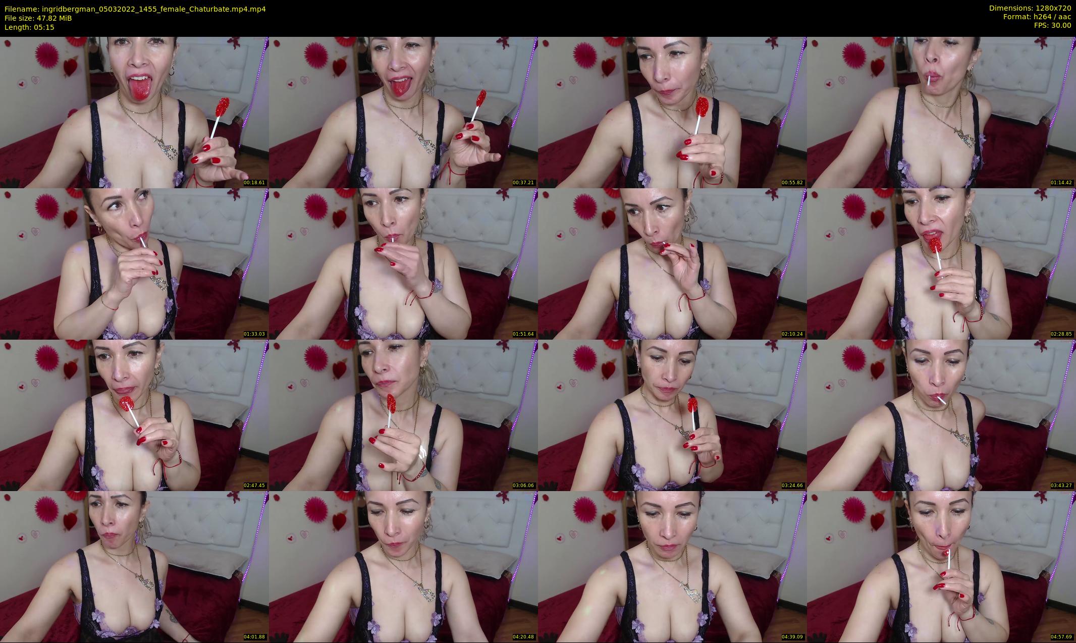 ingridbergman — 6 minute Chaturbate female cam show recording, 720p, Mar 5, 2022