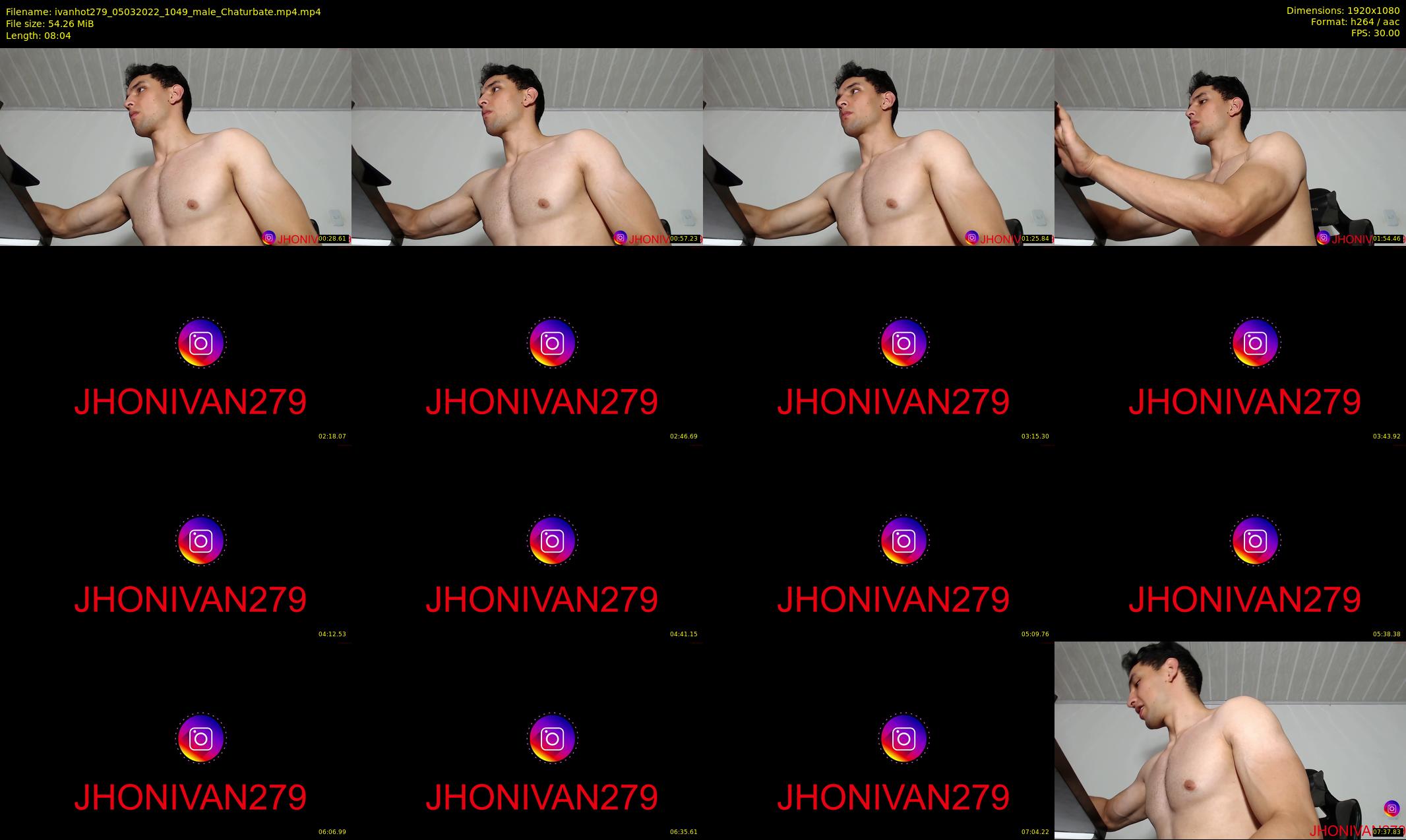 ivanhot279 — 9 minute Chaturbate male cam show recording, 1080p, Mar 5, 2022