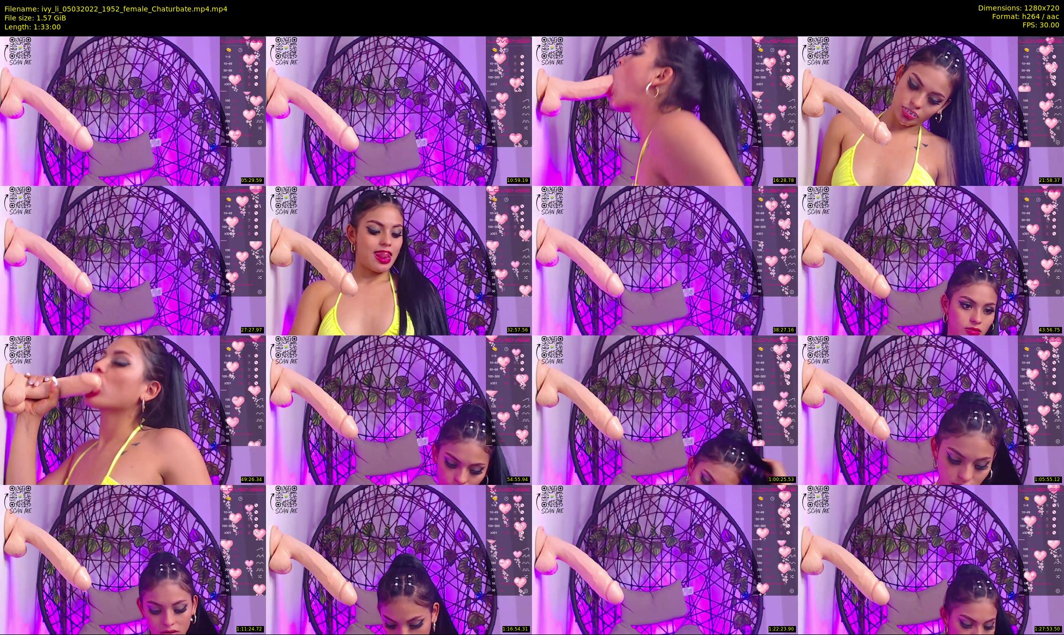 ivy_li — 93 minute Chaturbate female cam show recording, 720p, Mar 5, 2022