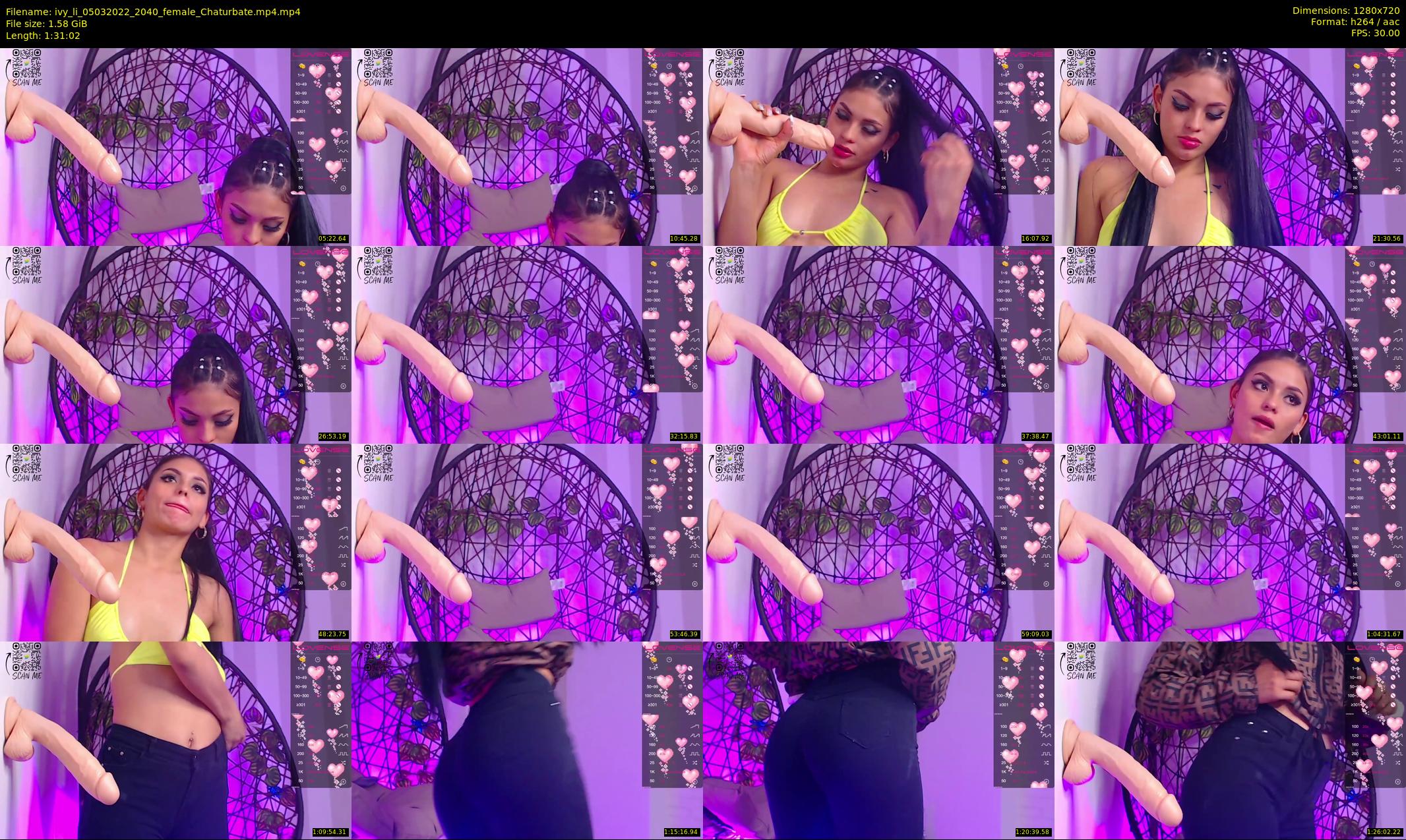 ivy_li — 92 minute Chaturbate female cam show recording, 720p, Mar 5, 2022