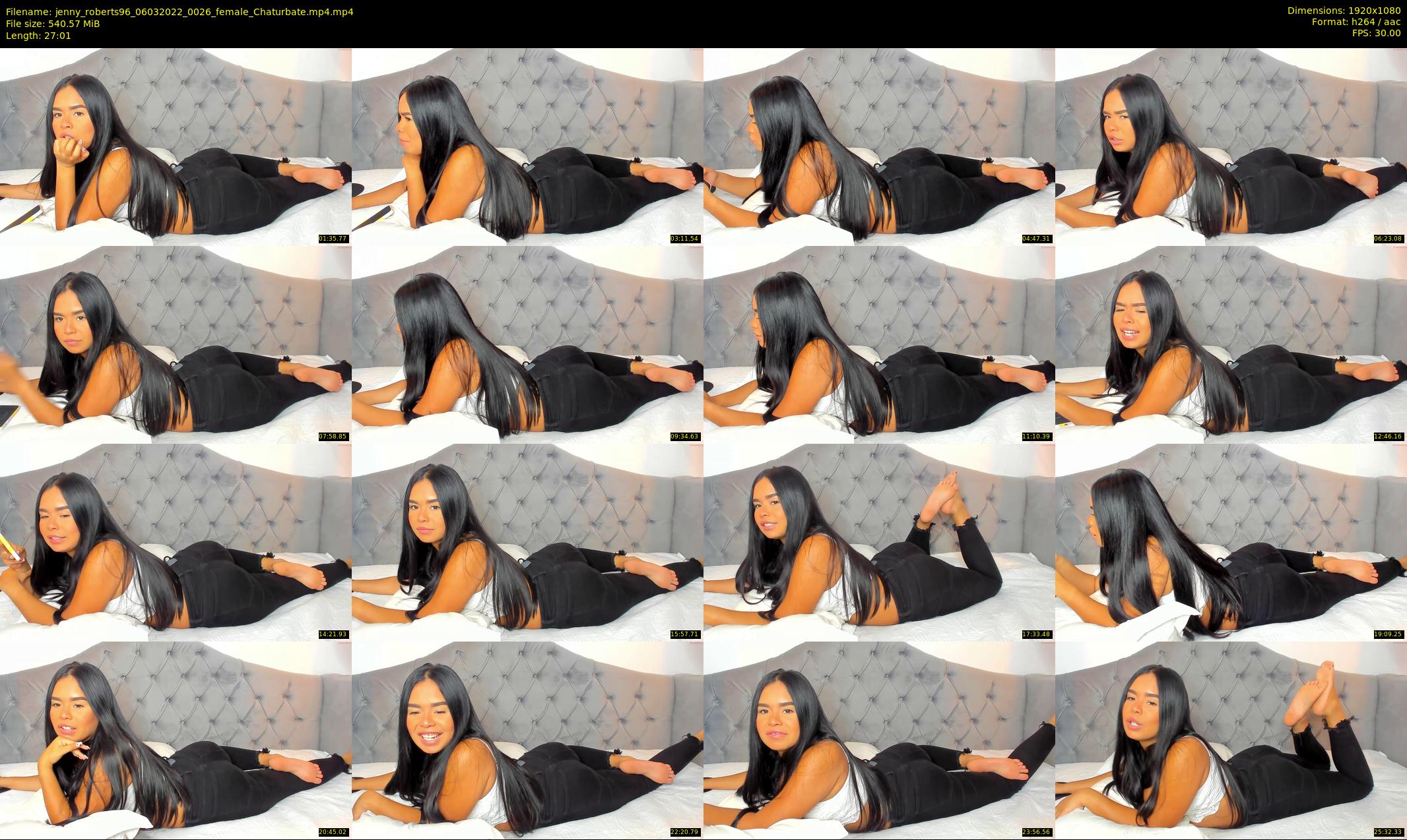 jenny_roberts96 — 28 minute Chaturbate female cam show recording, 1080p, Mar 6, 2022