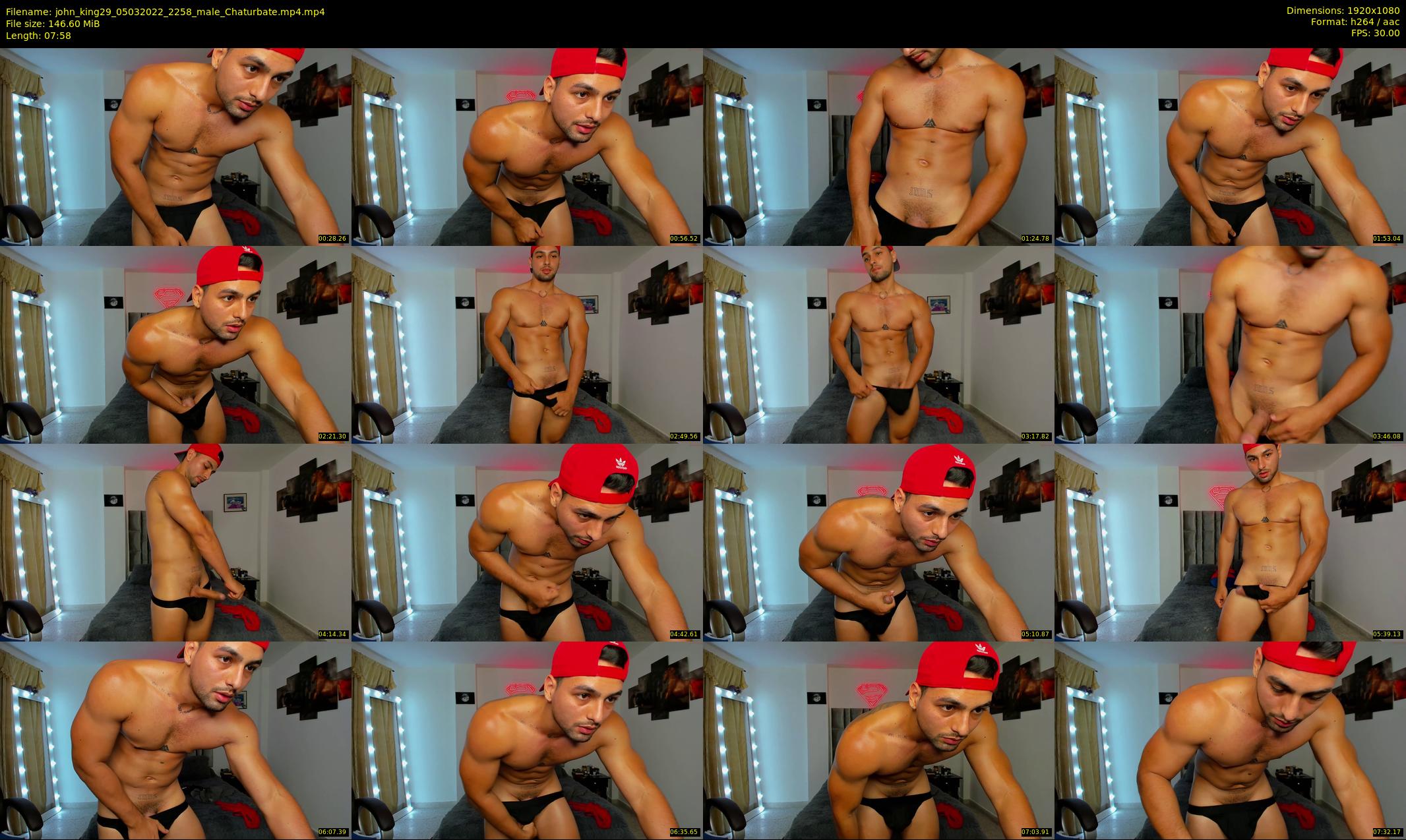 john_king29 — 8 minute Chaturbate male cam show recording, 1080p, Mar 5, 2022