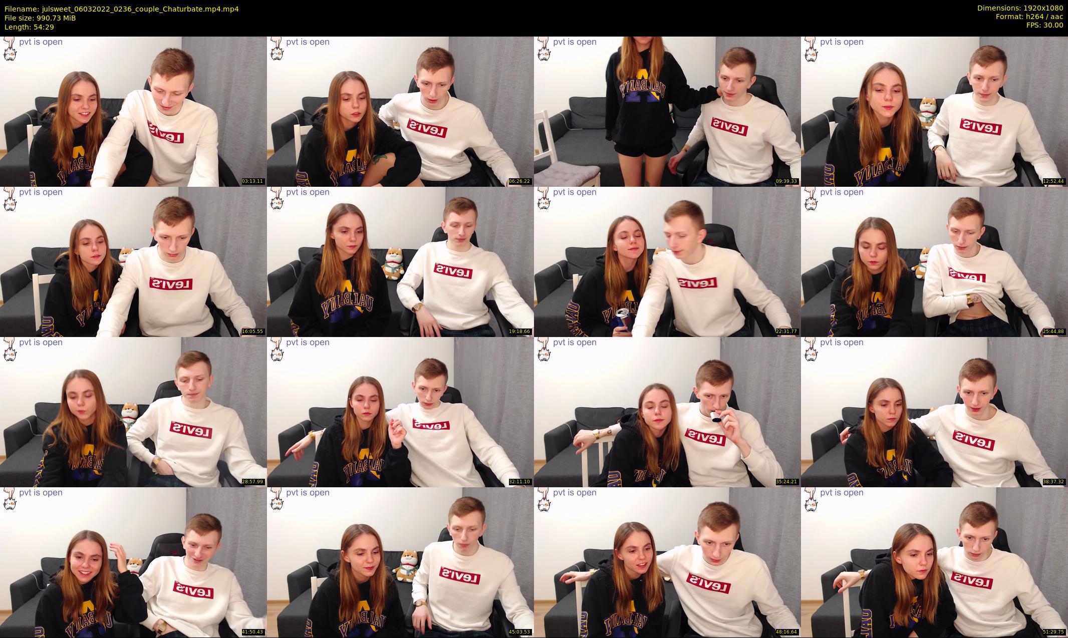 julsweet — 55 minute Chaturbate male cam show recording, 1080p, Mar 6, 2022