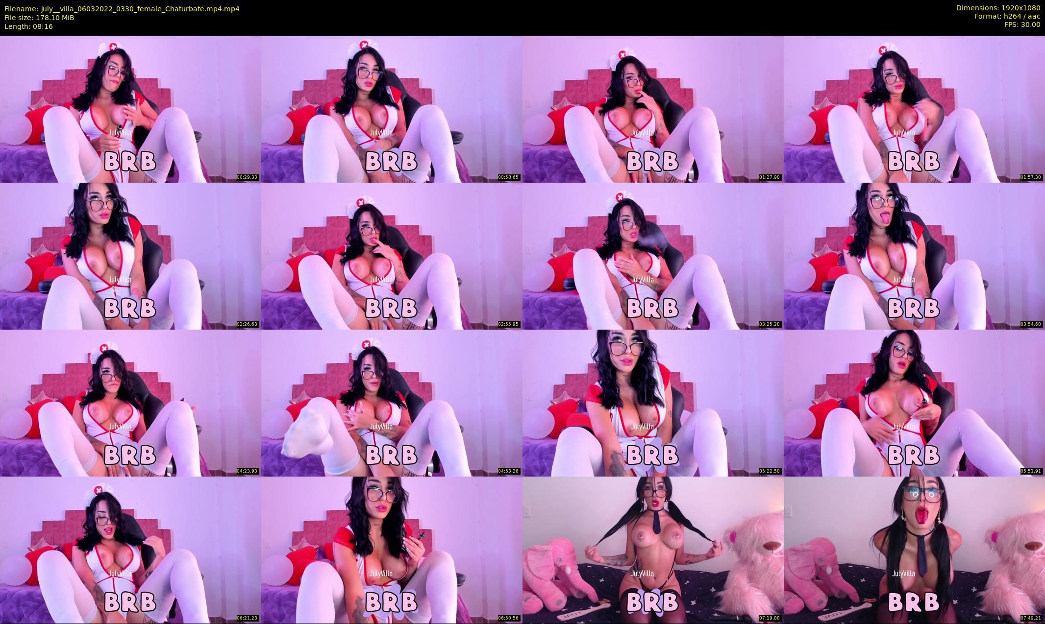 july__villa — 9 minute Chaturbate female cam show recording, 1080p, Mar 6, 2022