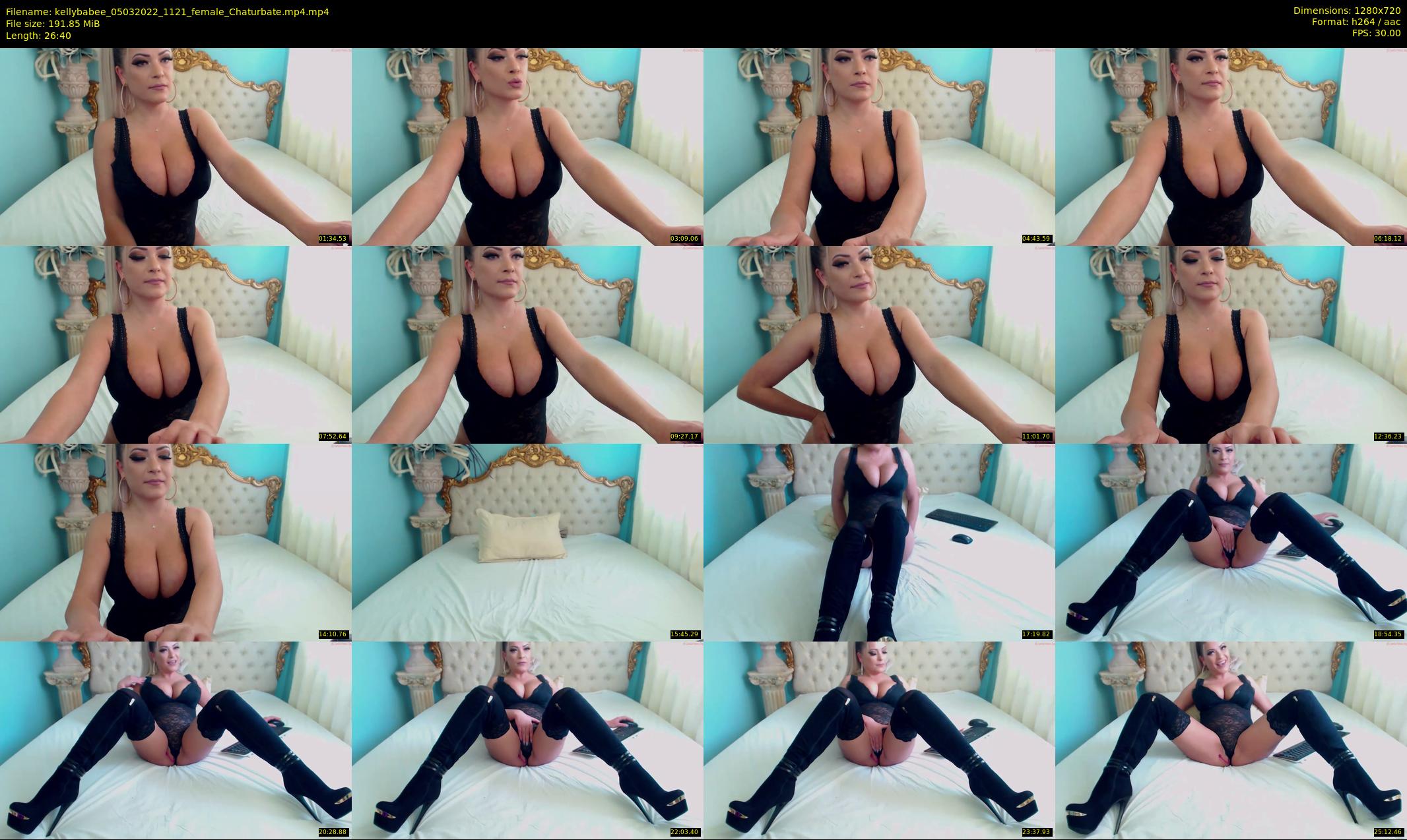 kellybabee — 27 minute Chaturbate female cam show recording, 720p, Mar 5, 2022