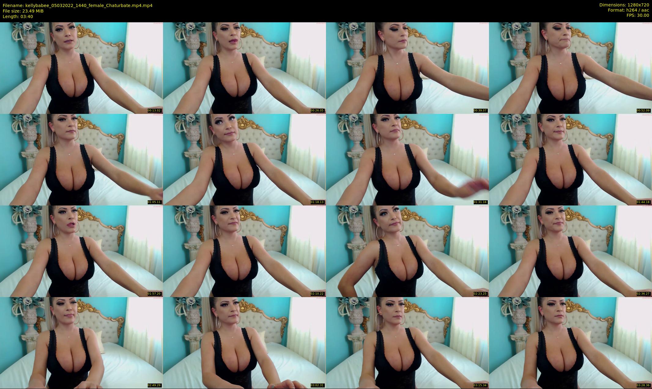 kellybabee — 4 minute Chaturbate female cam show recording, 720p, Mar 5, 2022