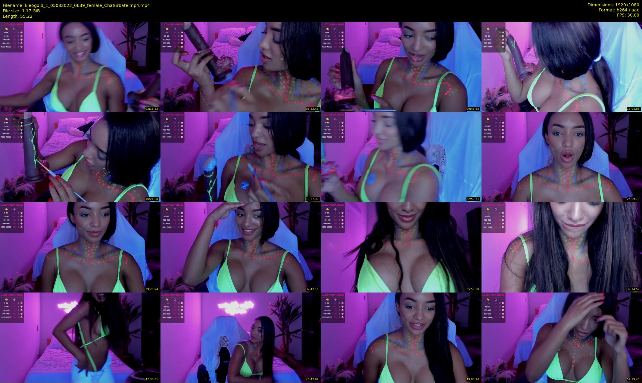 kleogold_1 — 56 minute Chaturbate female cam show recording, 1080p, Mar 5, 2022