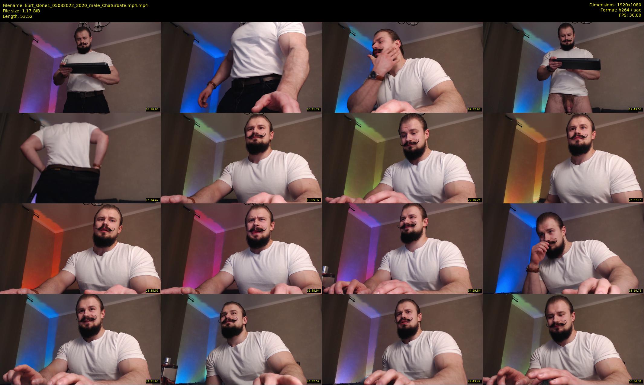 kurt_stone1 — 54 minute Chaturbate male cam show recording, 1080p, Mar 5, 2022