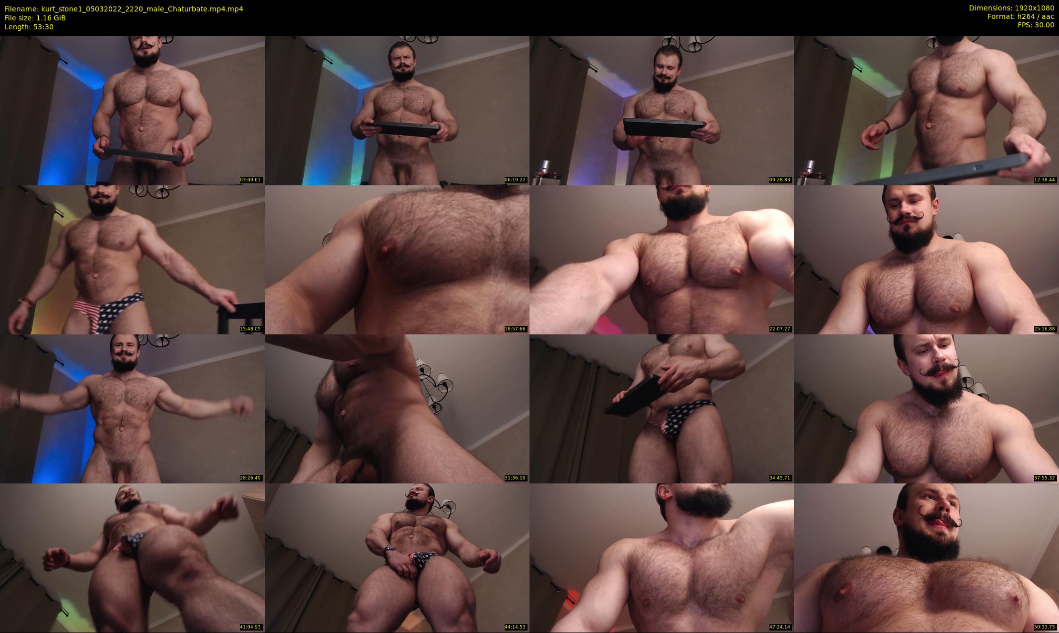 kurt_stone1 — 54 minute Chaturbate male cam show recording, 1080p, Mar 5, 2022