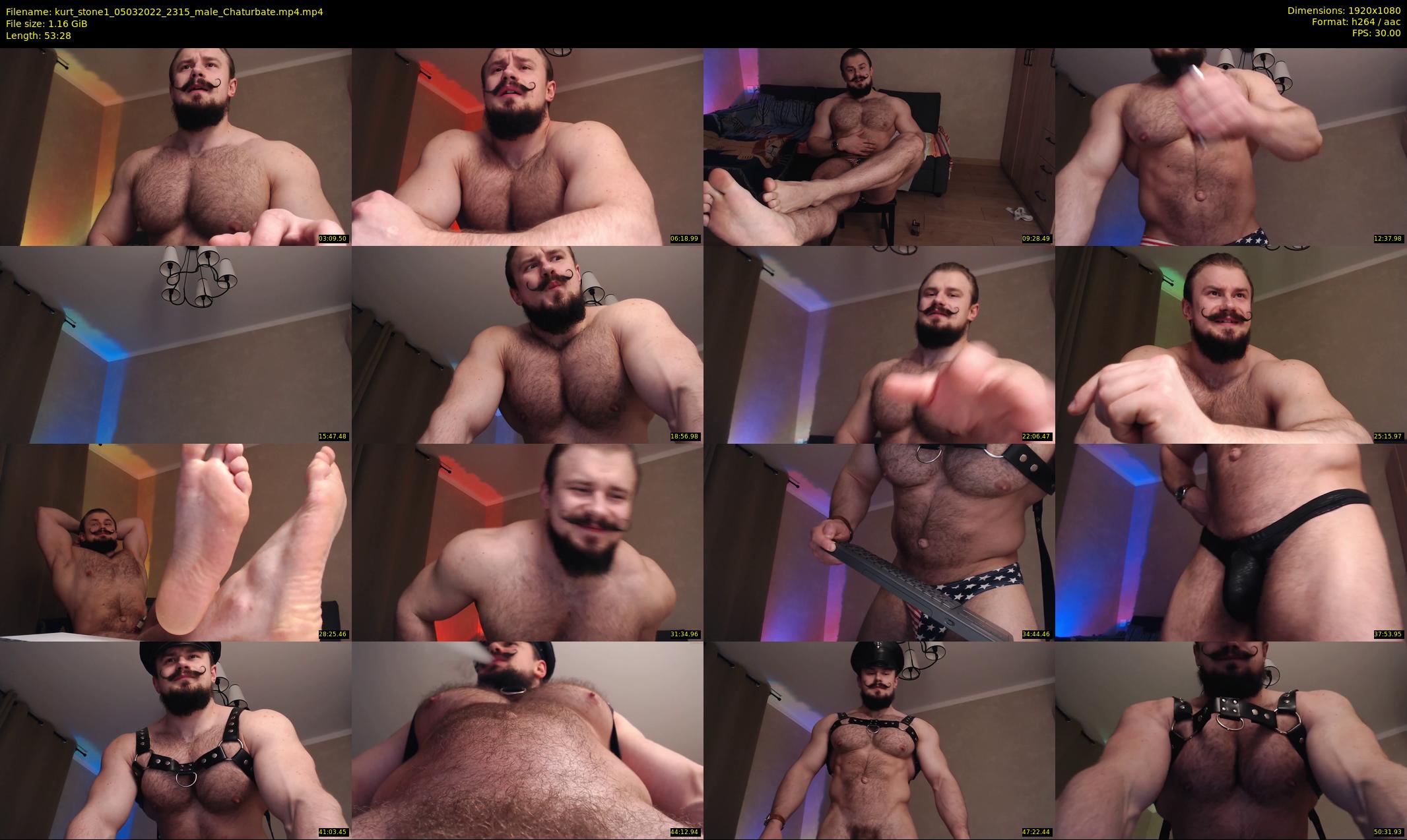 kurt_stone1 — 54 minute Chaturbate male cam show recording, 1080p, Mar 5, 2022