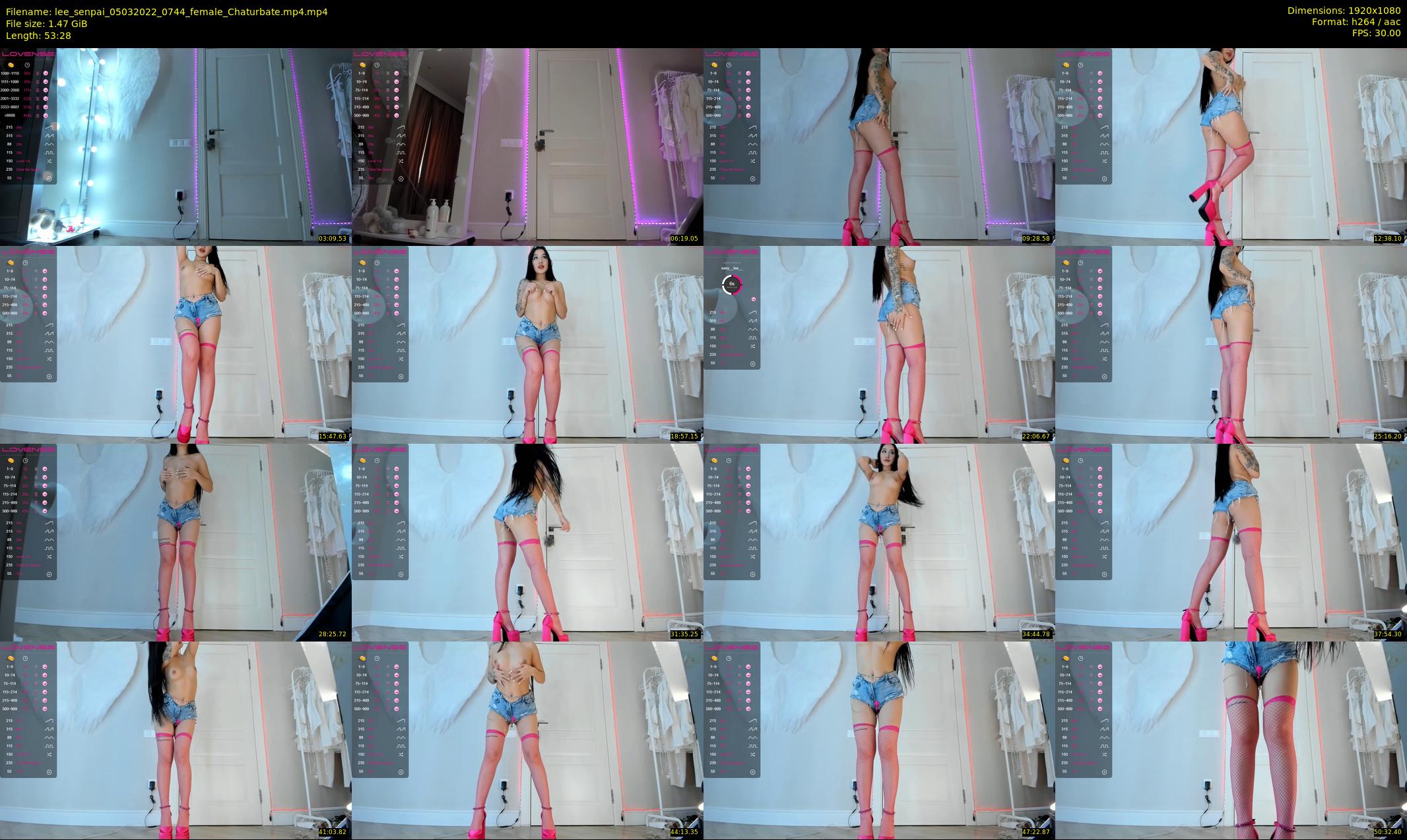 lee_senpai — 54 minute Chaturbate female cam show recording, 1080p, Mar 5, 2022