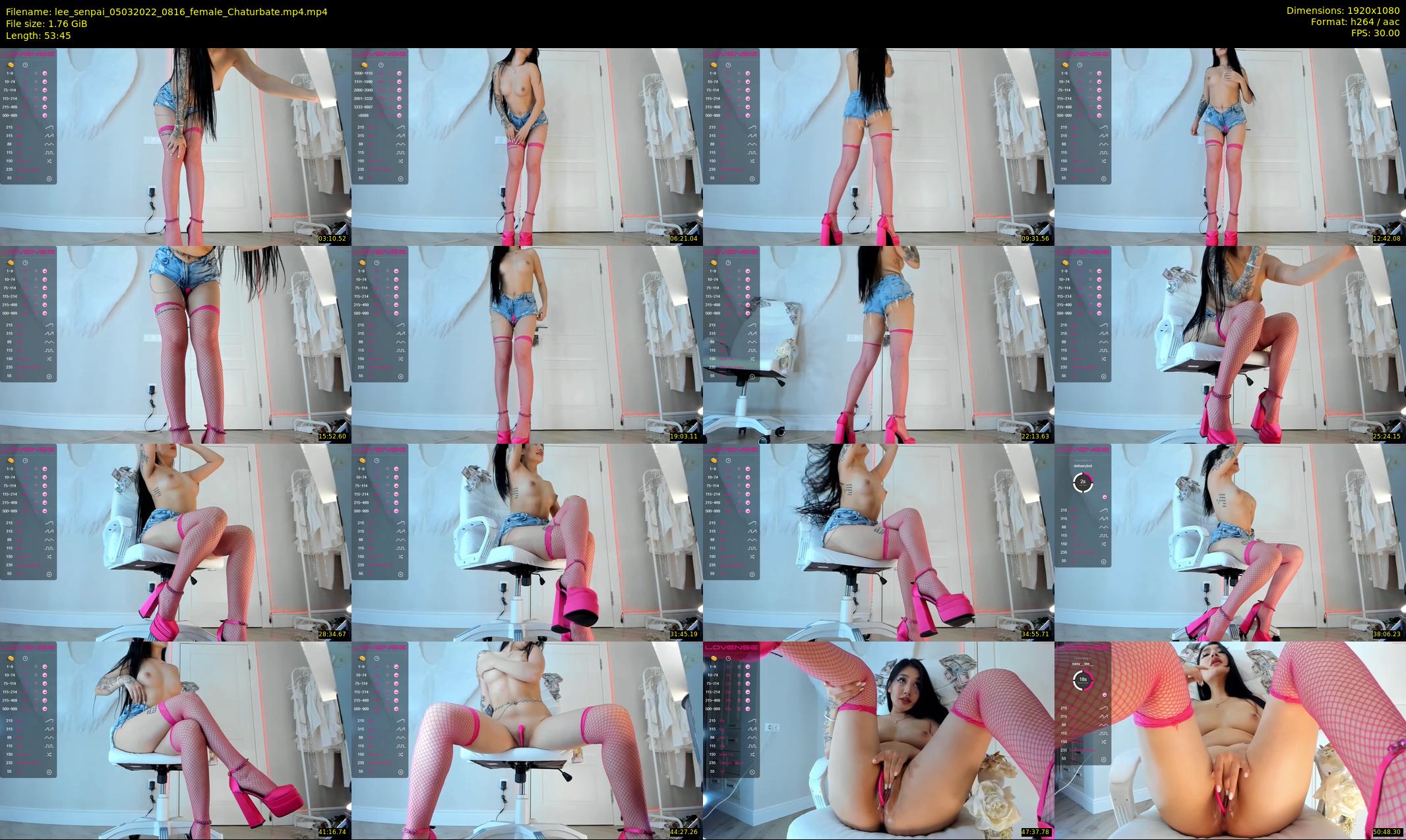 lee_senpai — 54 minute Chaturbate female cam show recording, 1080p, Mar 5, 2022