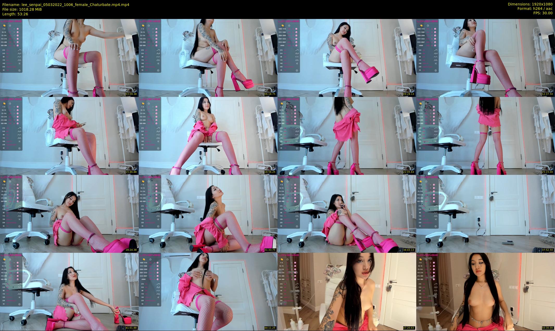 lee_senpai — 54 minute Chaturbate female cam show recording, 1080p, Mar 5, 2022