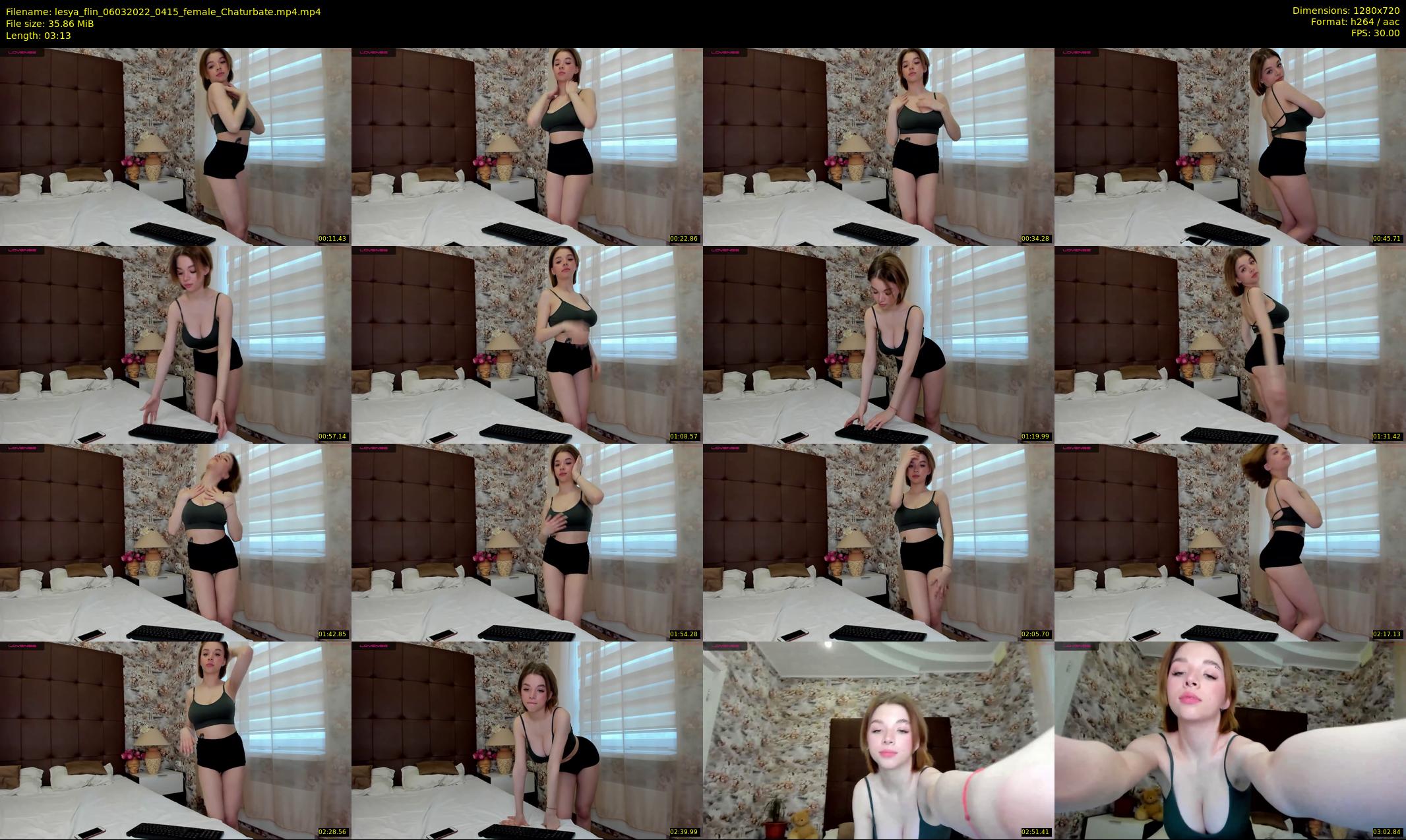 lesya_flin — 4 minute Chaturbate female cam show recording, 720p, Mar 6, 2022