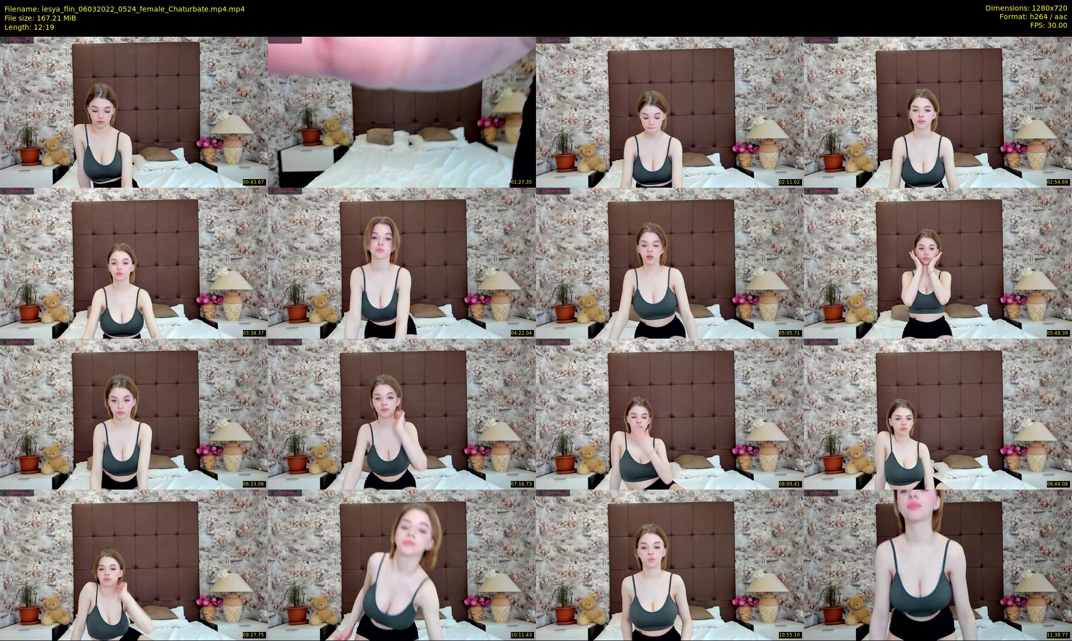 lesya_flin — 13 minute Chaturbate female cam show recording, 720p, Mar 6, 2022