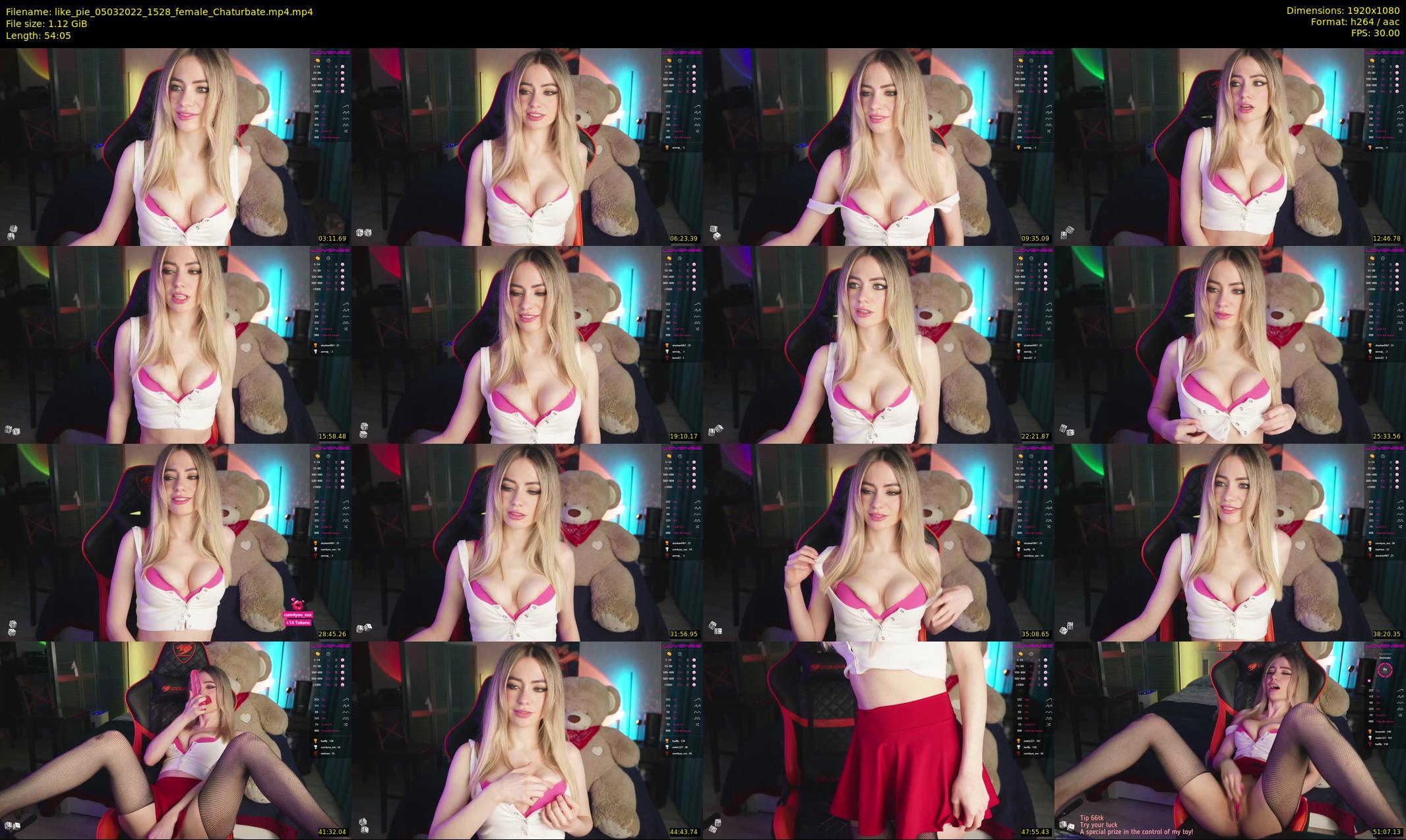 like_pie — 55 minute Chaturbate couple cam show recording, 1080p, Mar 5, 2022