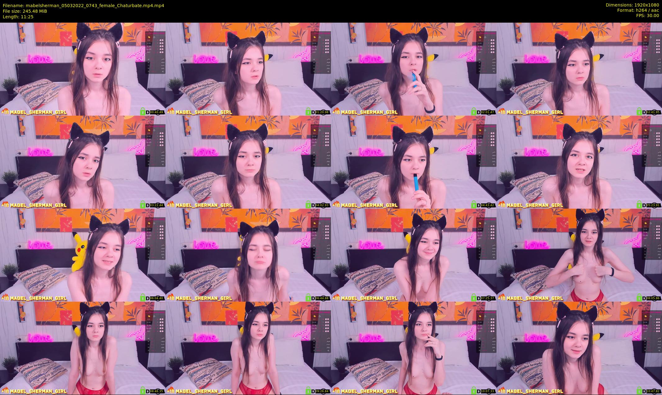 mabelsherman — 12 minute Chaturbate couple cam show recording, 1080p, Mar 5, 2022
