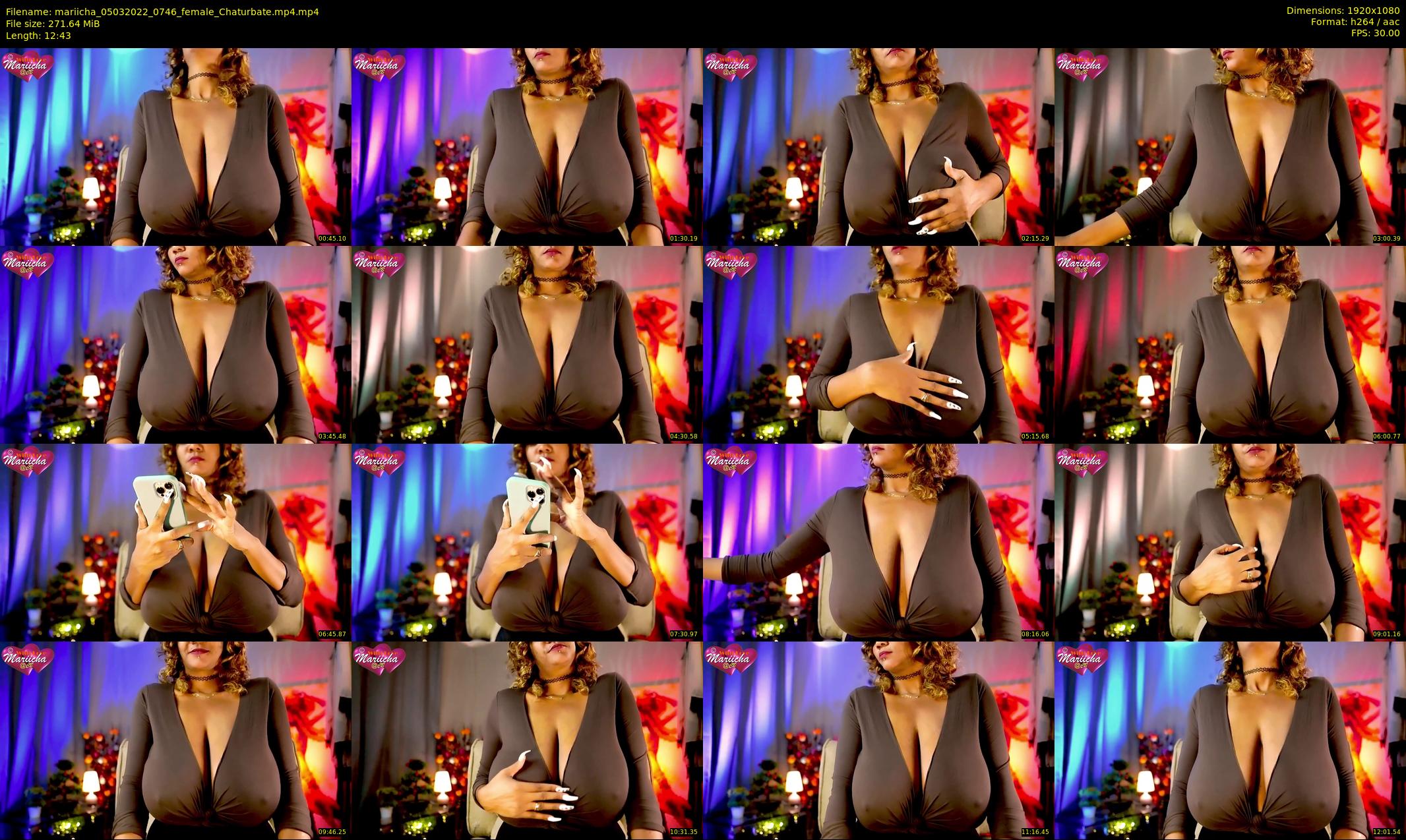mariicha — 13 minute Chaturbate female cam show recording, 1080p, Mar 5, 2022