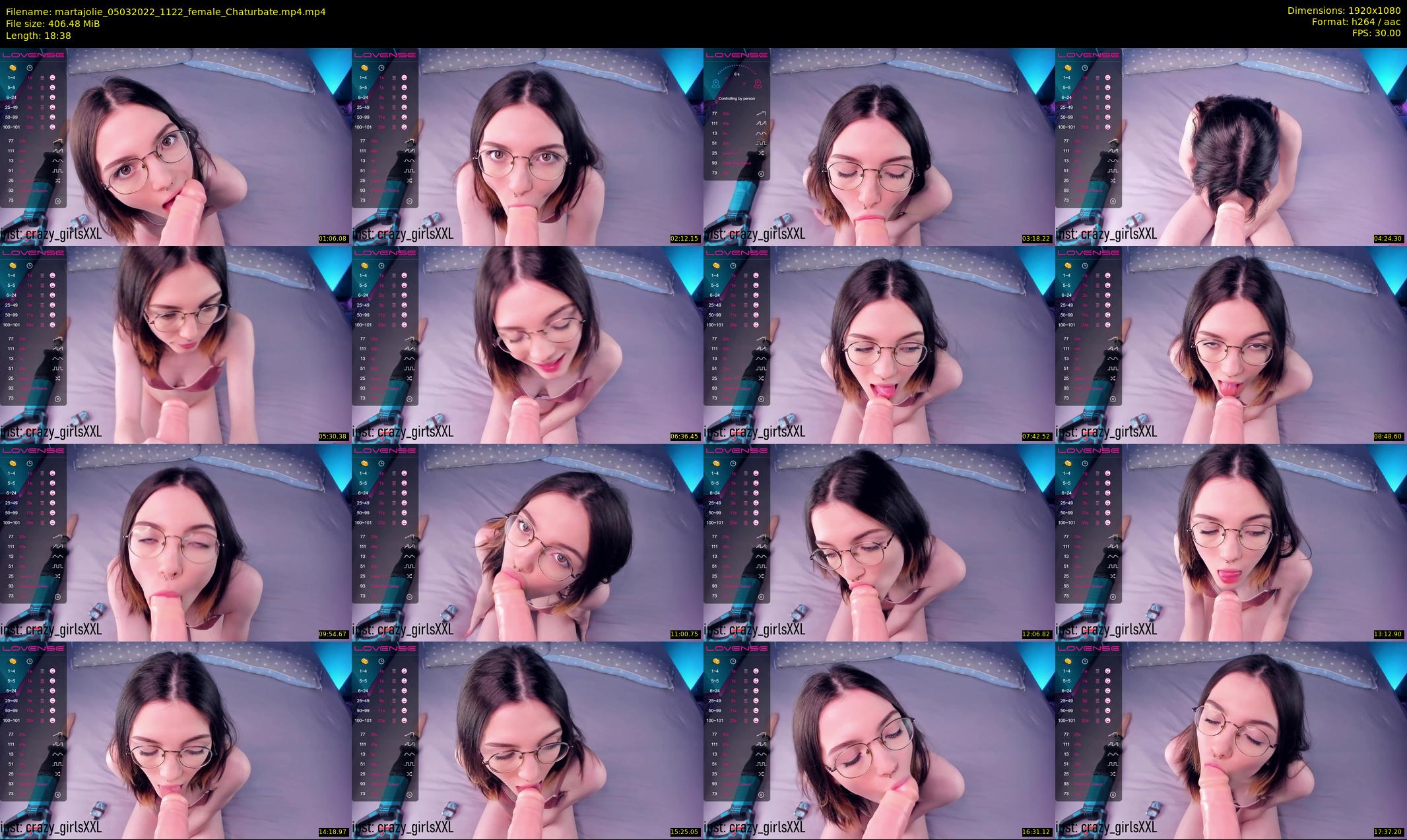 martajolie — 19 minute Chaturbate female cam show recording, 1080p, Mar 5, 2022