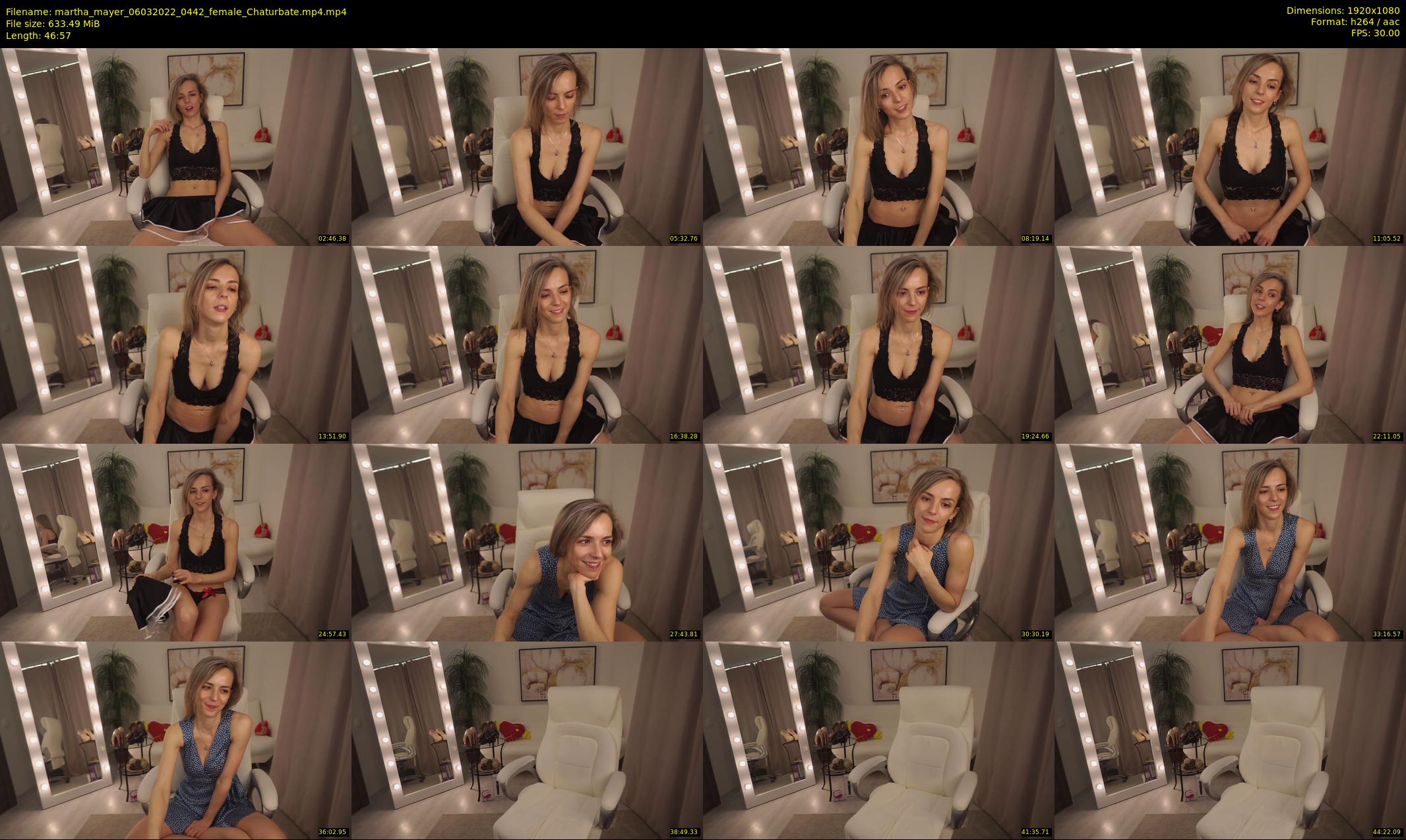 martha_mayer — 47 minute Chaturbate female cam show recording, 1080p, Mar 6, 2022
